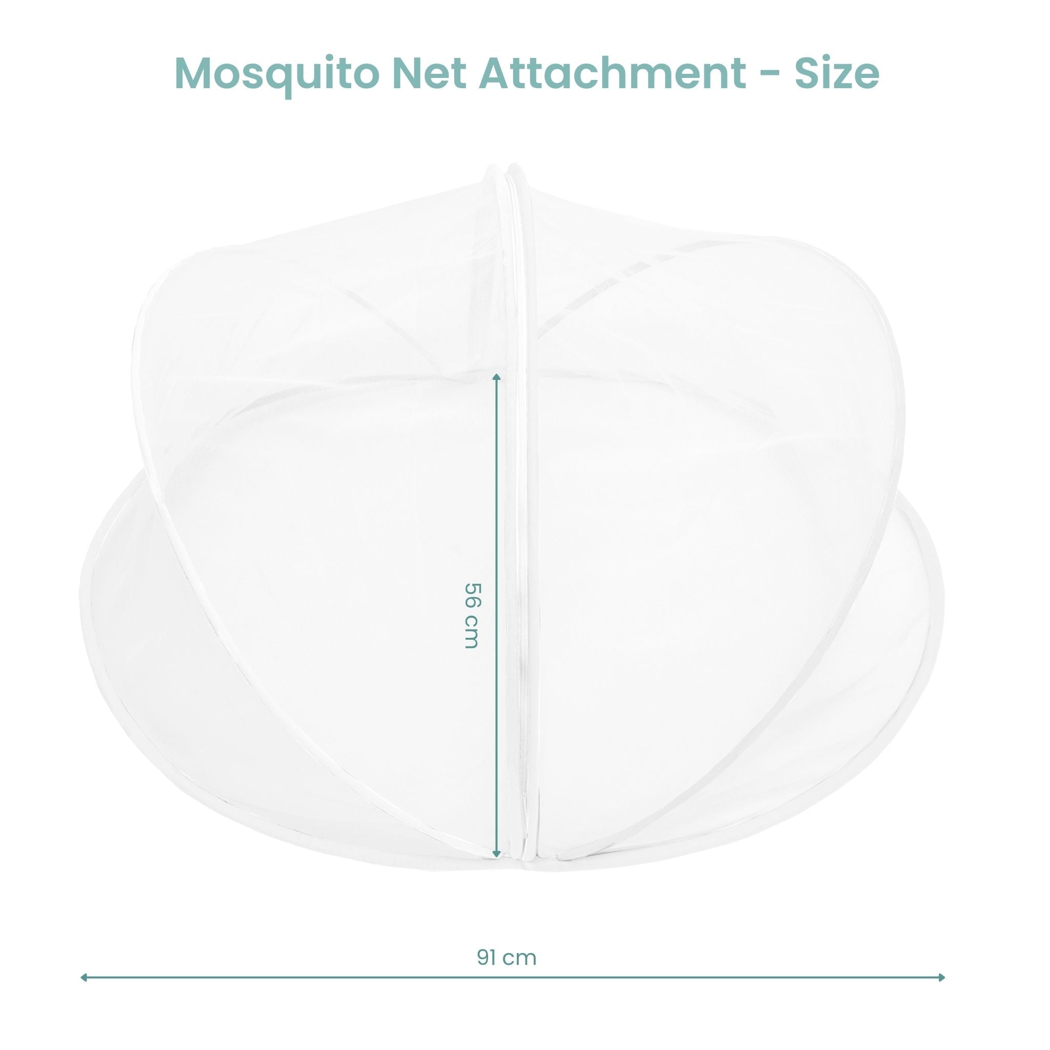 CREAM NESTO PAD MOSQUITO NET