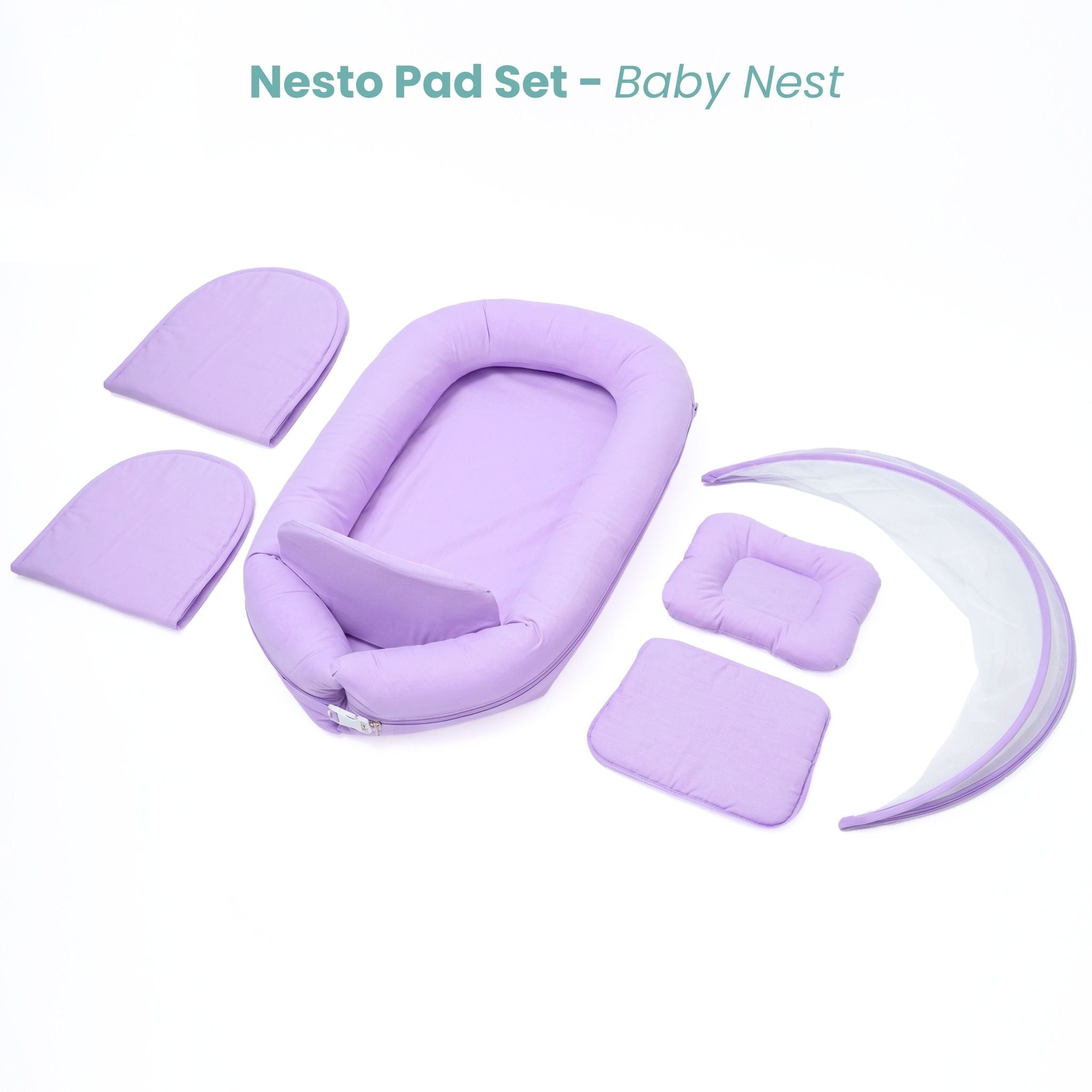 BABY NEST SET - LILAC NESTO PAD SET | TULO BABY