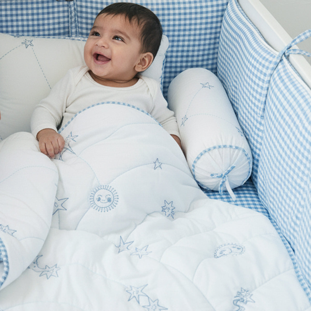 TULO BABY BEDDING SET – CELESTIAL BLUE DREAM