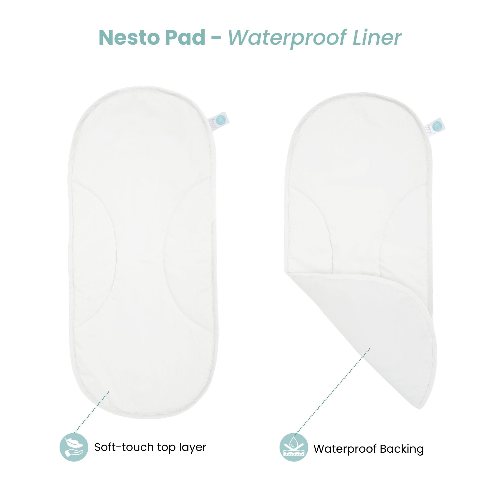 BABY NEST SET - CREAM NESTO PAD SET | TULO BABY