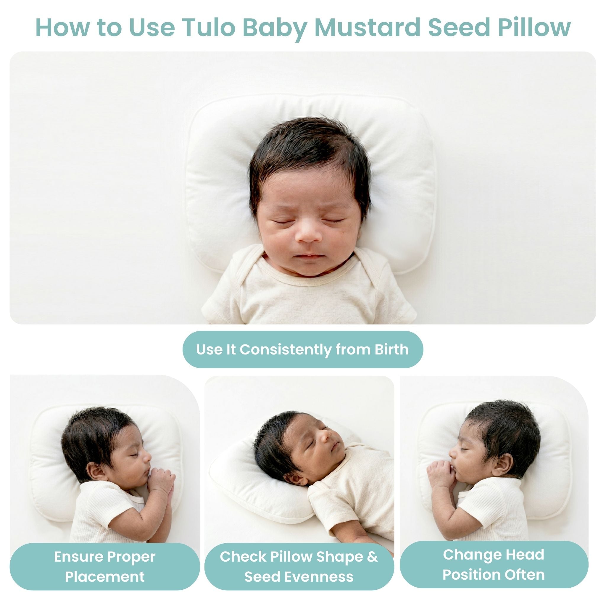 CREAM NESTO PAD MUSTARD PILLOW