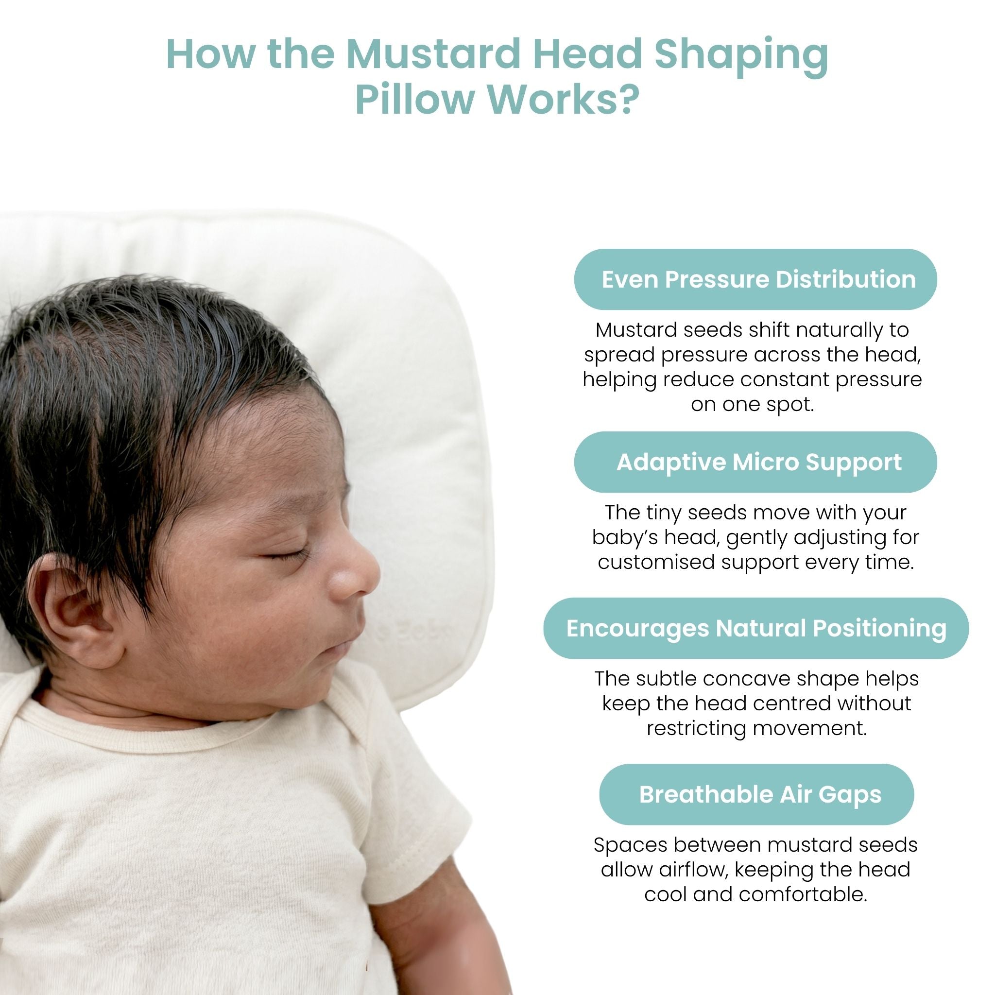 CREAM NESTO PAD MUSTARD PILLOW