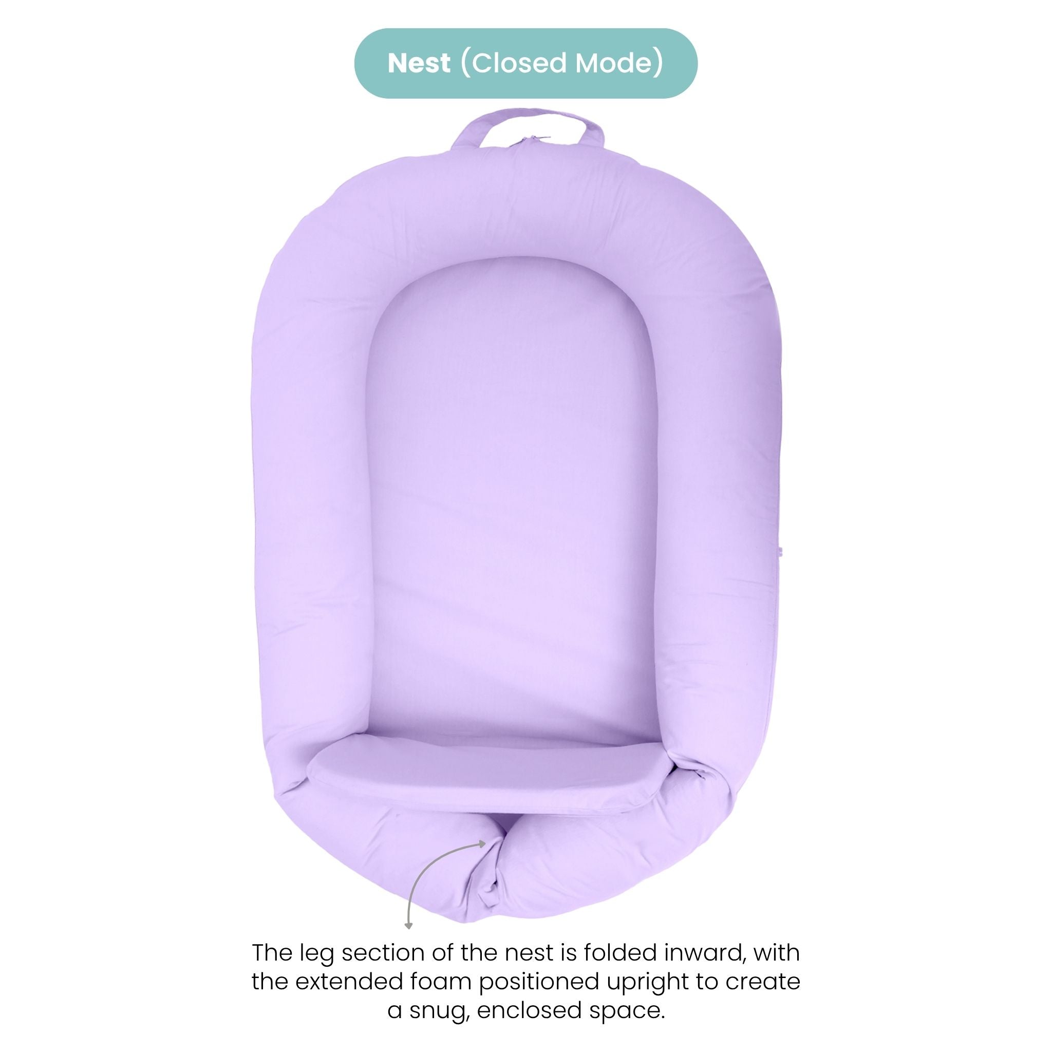BABY NEST SET - LILAC NESTO PAD SET | TULO BABY