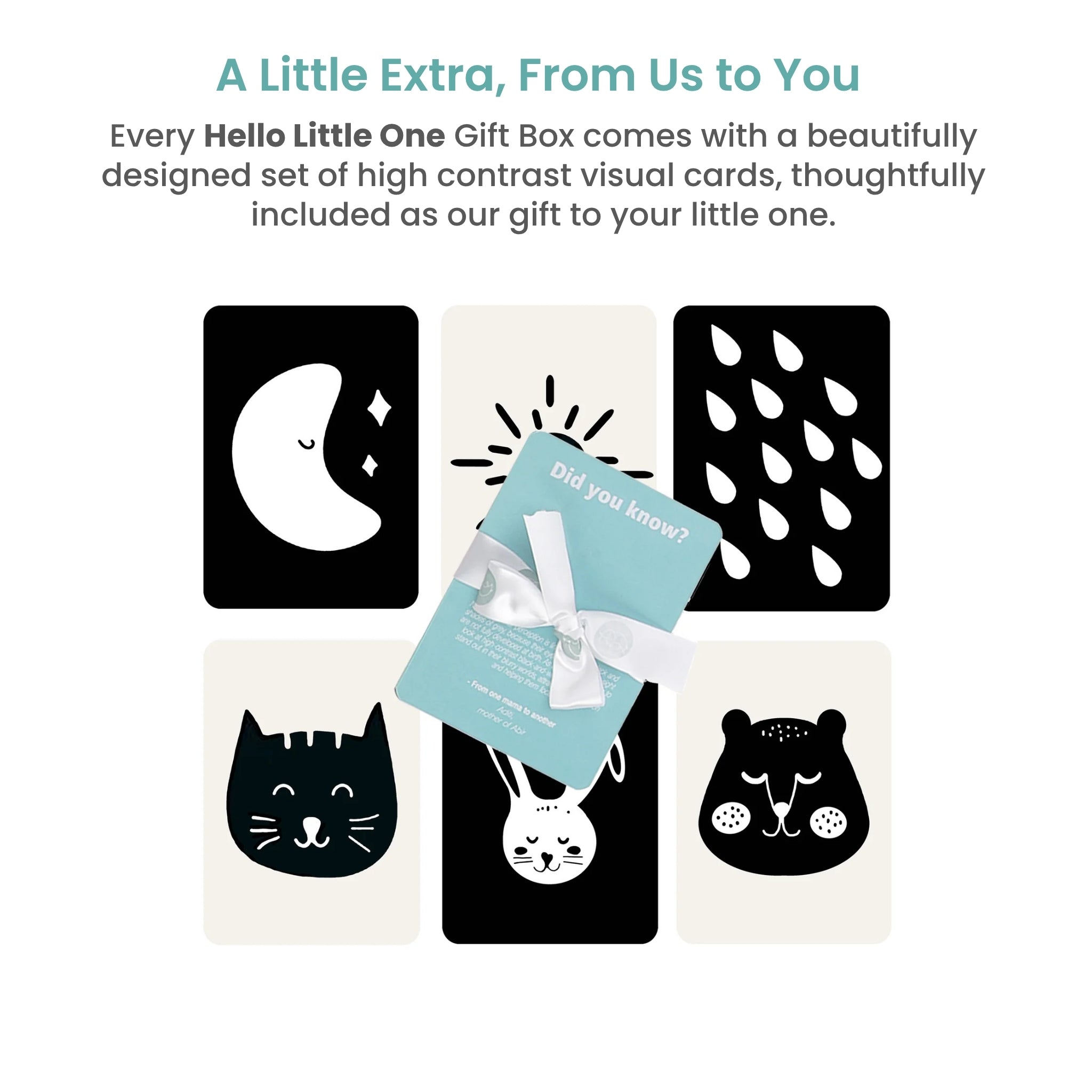 HELLO LITTLE ONE – SEA GREEN | PREMIUM NEWBORN GIFT BOX | TULO BABY
