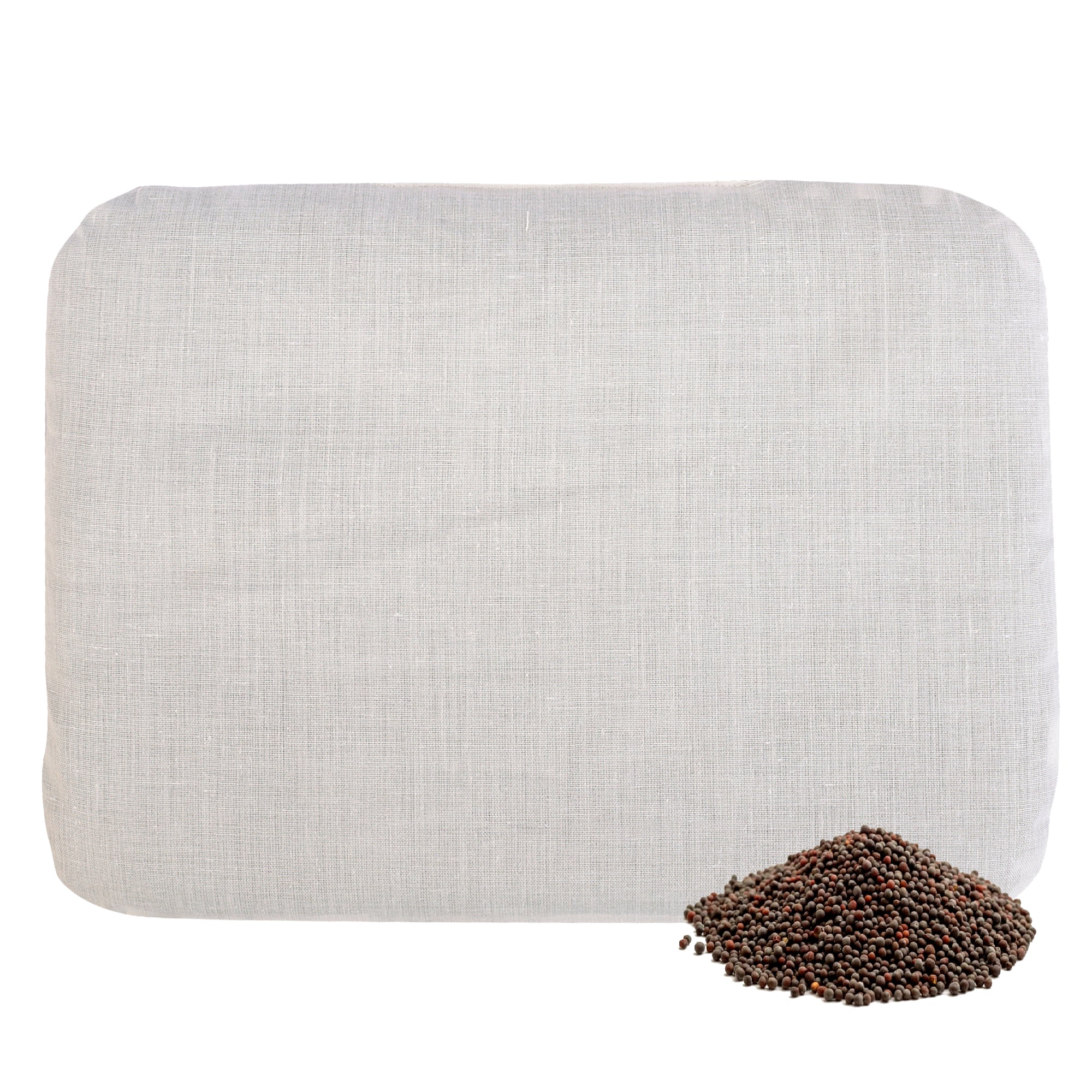 DUSK BLUE MUSTARD PILLOW COVER AND FILLER SET