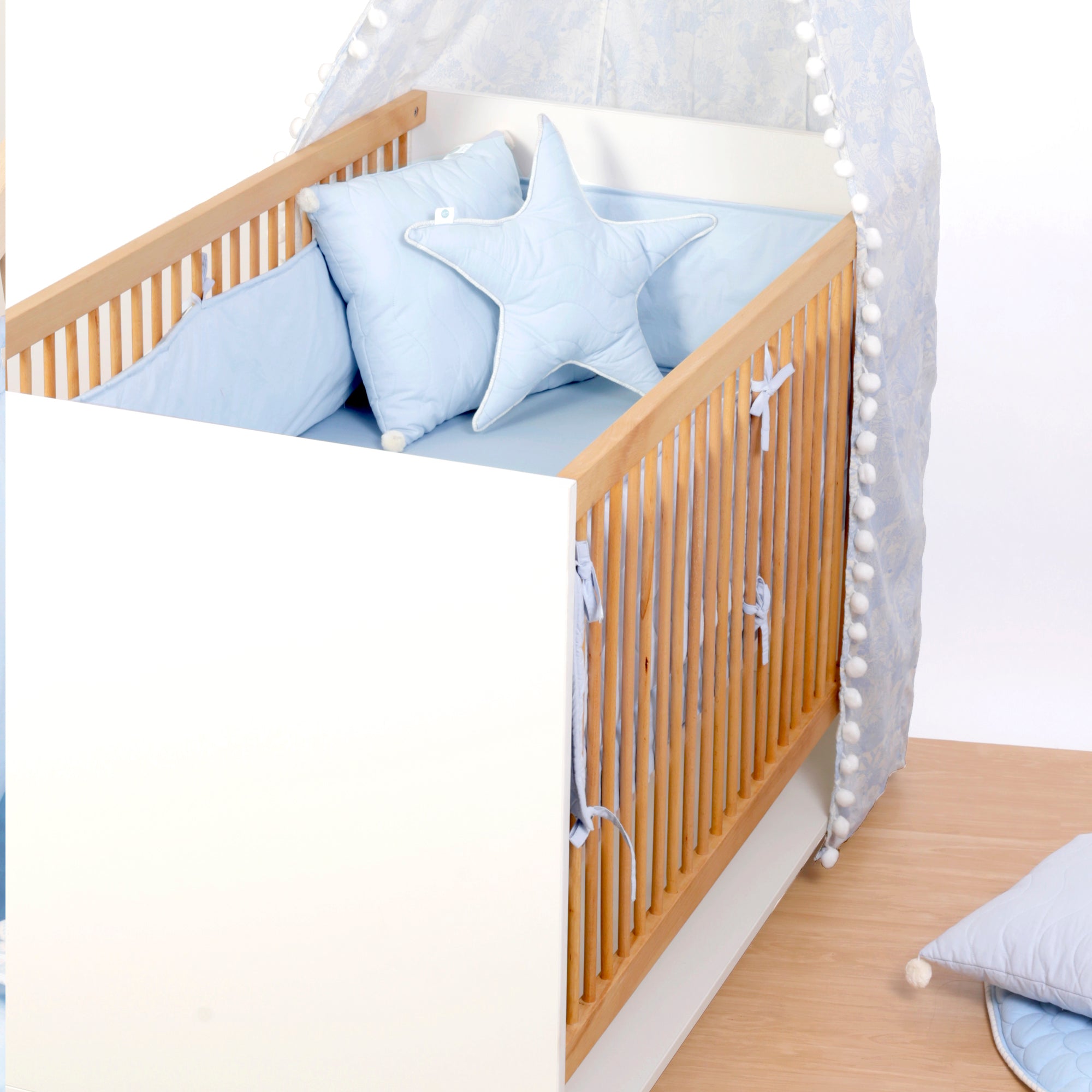 BABY BLUE BEDDING SET
