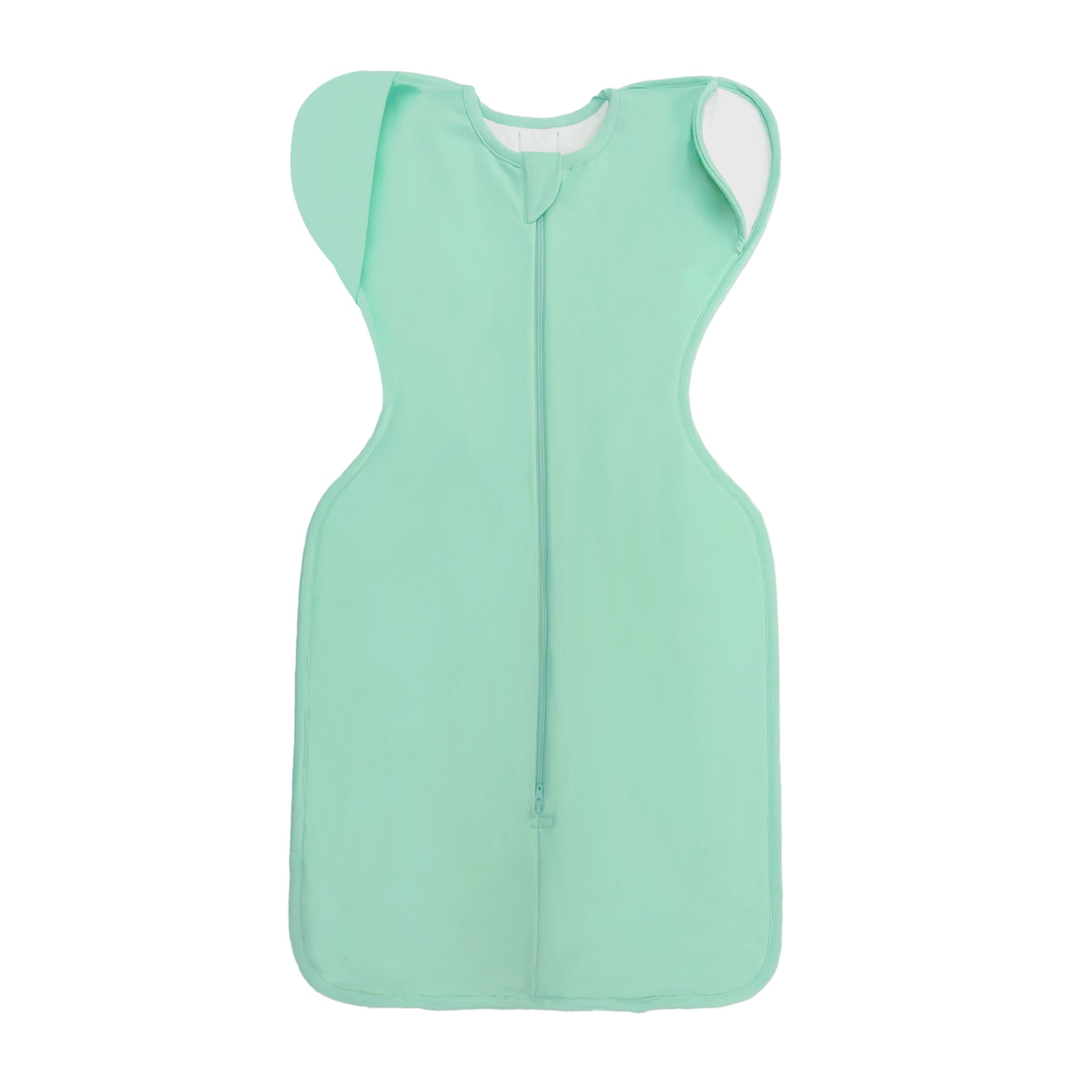 TRANSITIONAL POD SWADDLE FOR BABIES (2.5 TOG) - SEA GREEN | TULO BABY