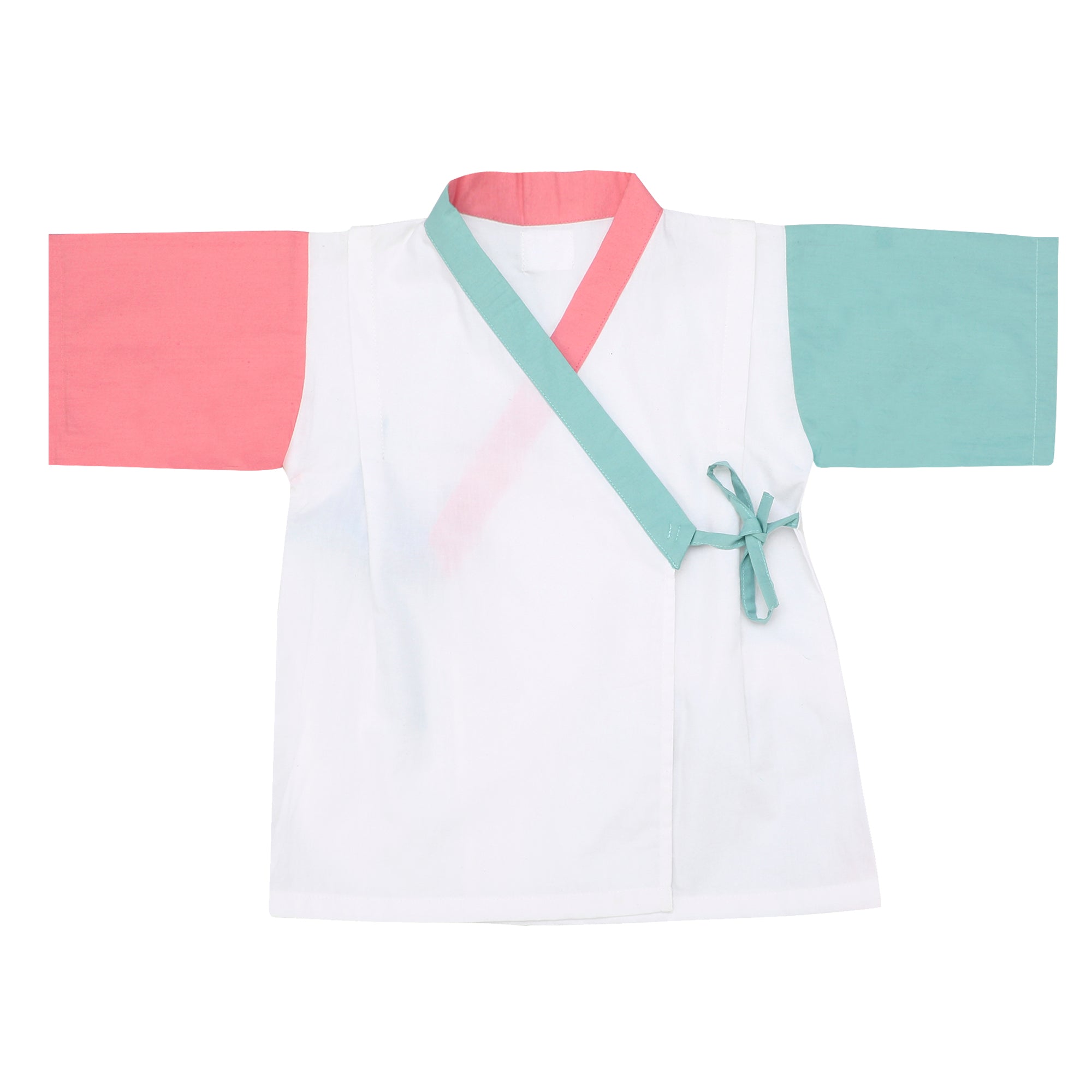CANTON ROSE KIMONO SHORTS SET