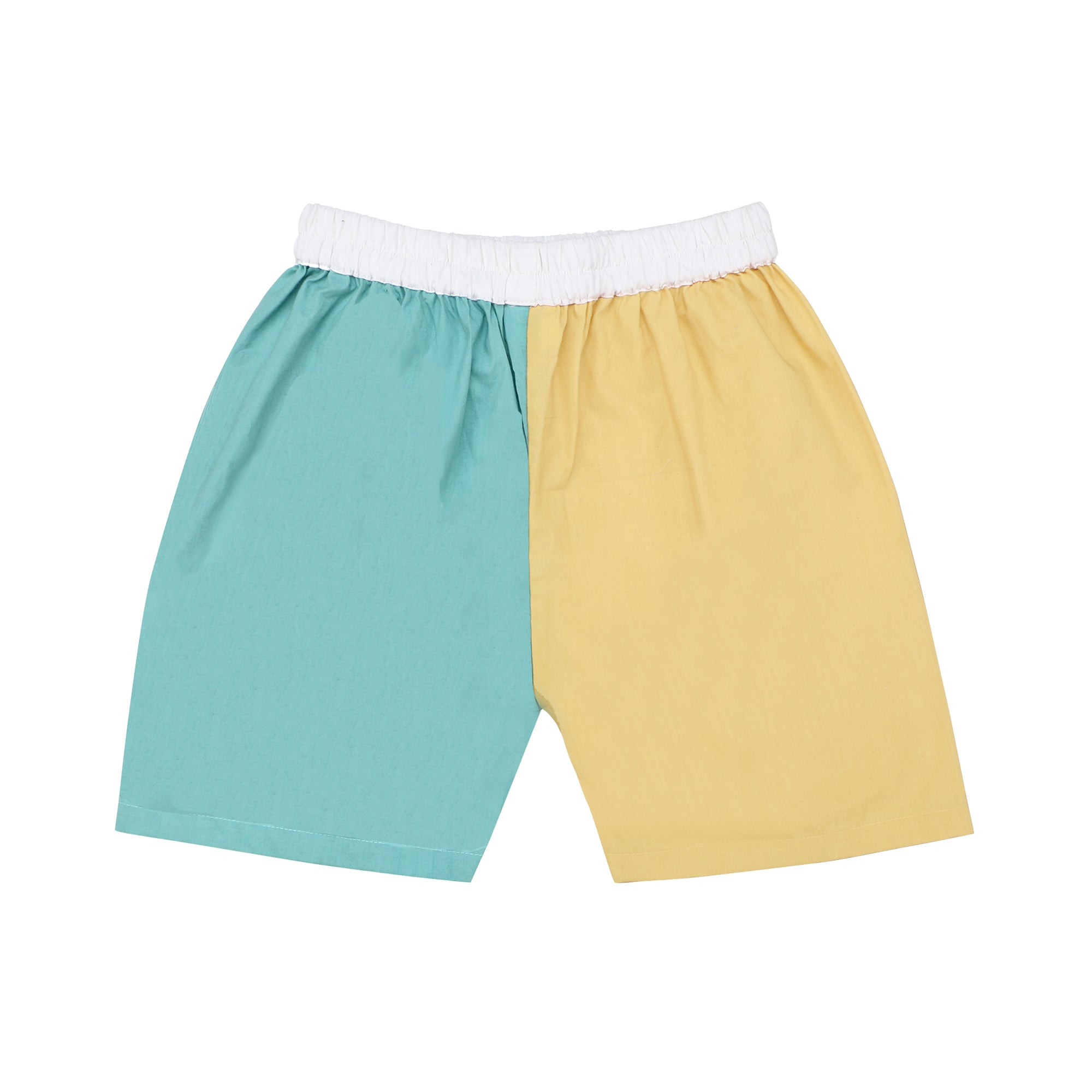 CANTON YELLOW KIMONO SHORTS SET