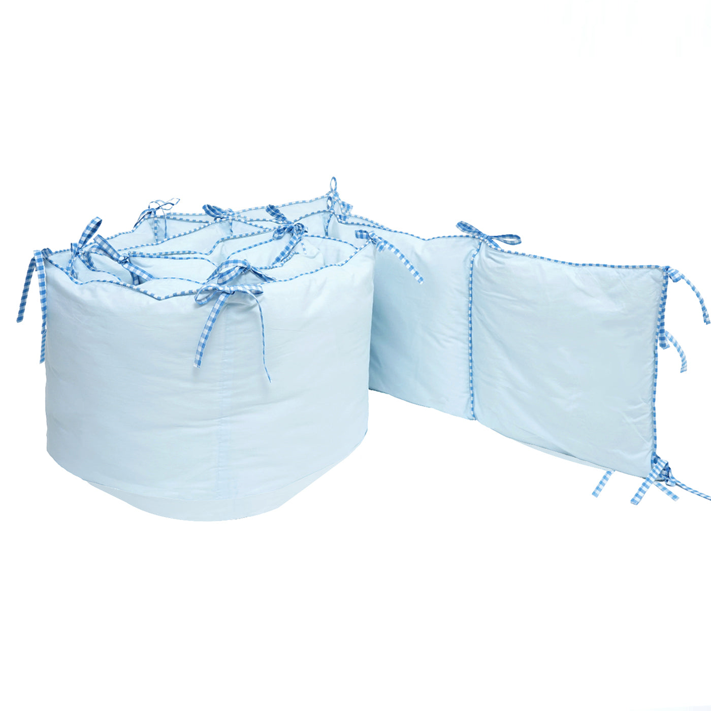 TULO BABY CRIB BUMPER – BABY BLUE