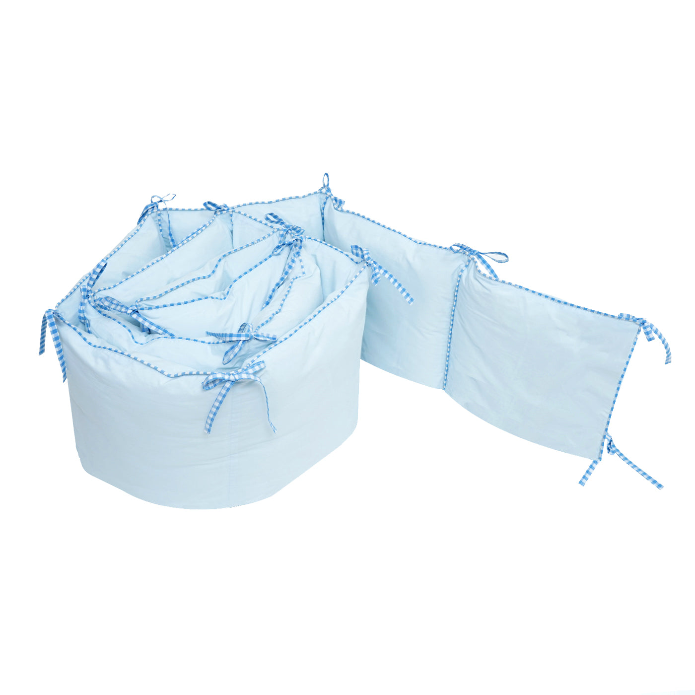 TULO BABY CRIB BUMPER – BABY BLUE