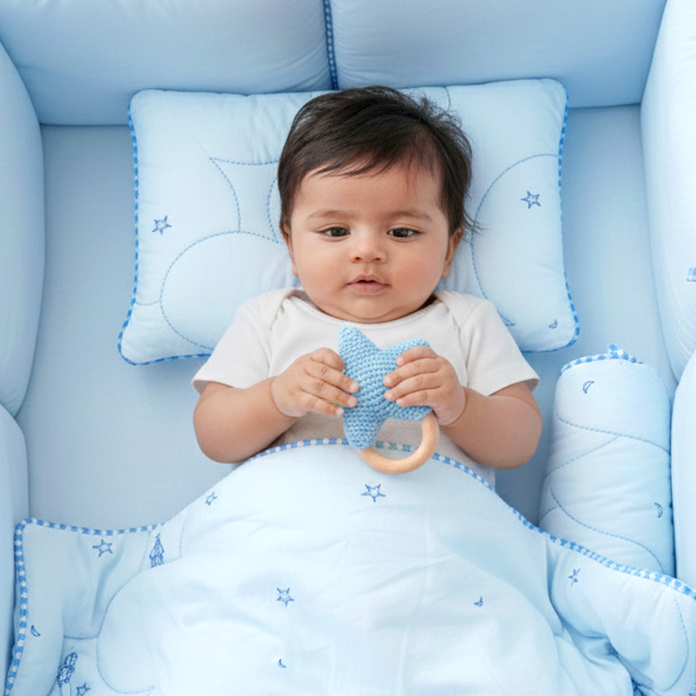 TULO BABY PILLOW SET – BABY BLUE