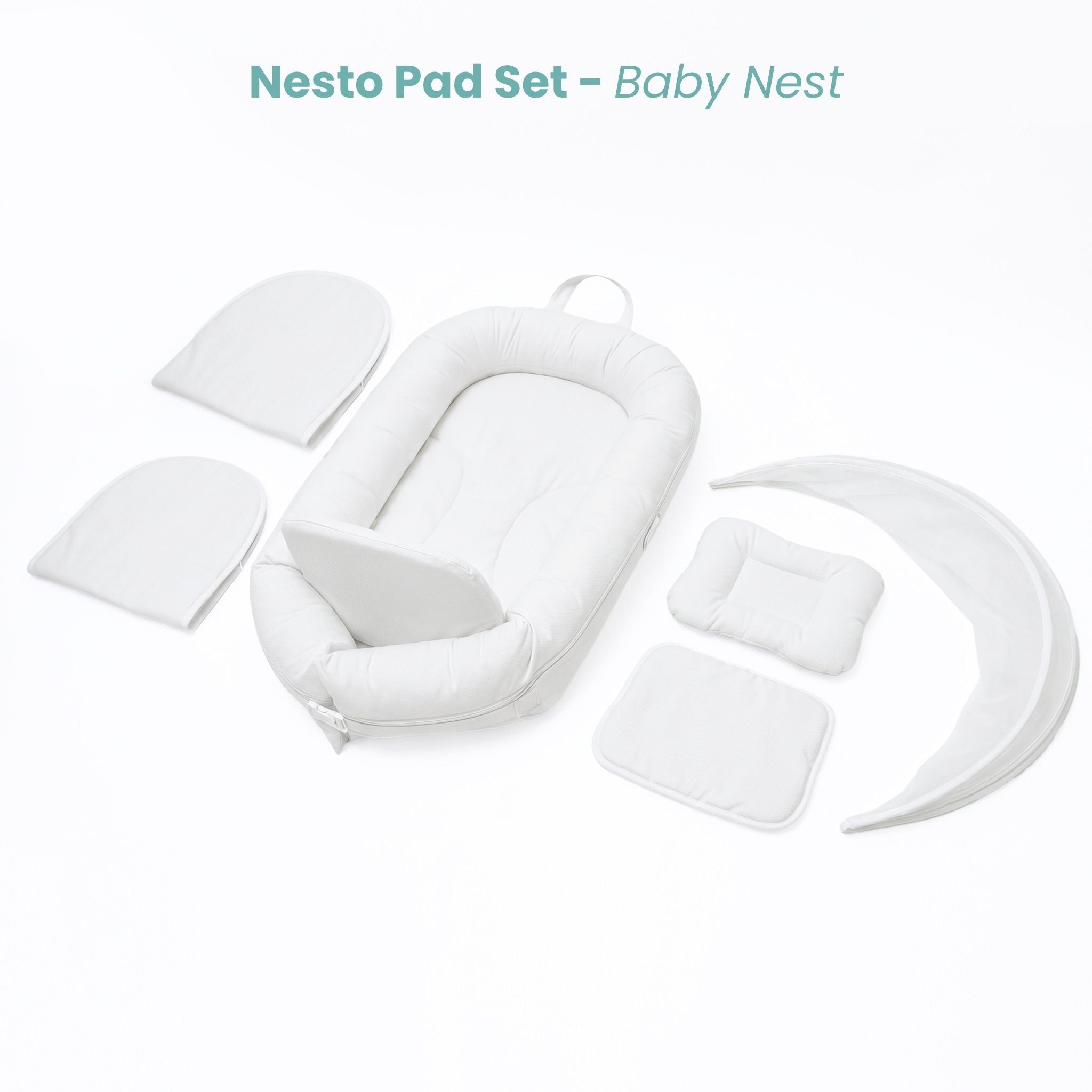 BABY NEST SET - CREAM NESTO PAD SET | TULO BABY
