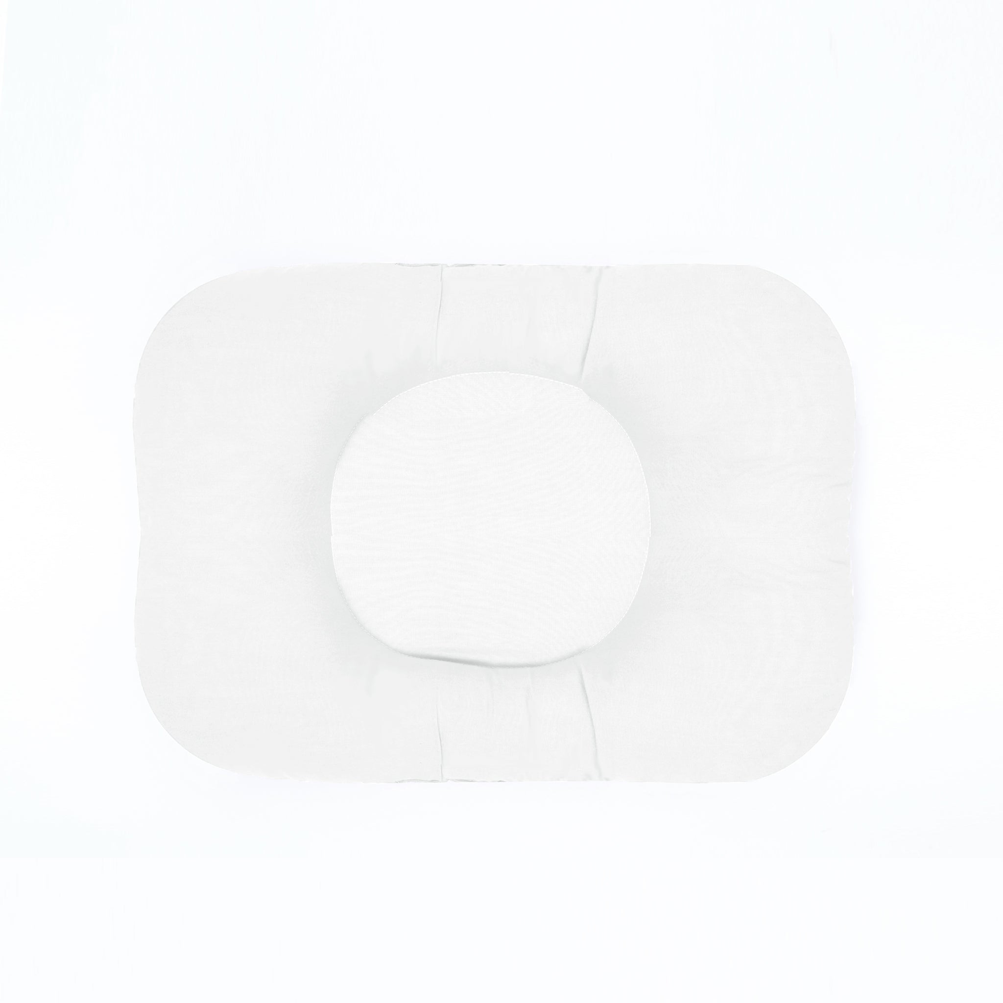 CREAM NESTO PAD DONUT PILLOW