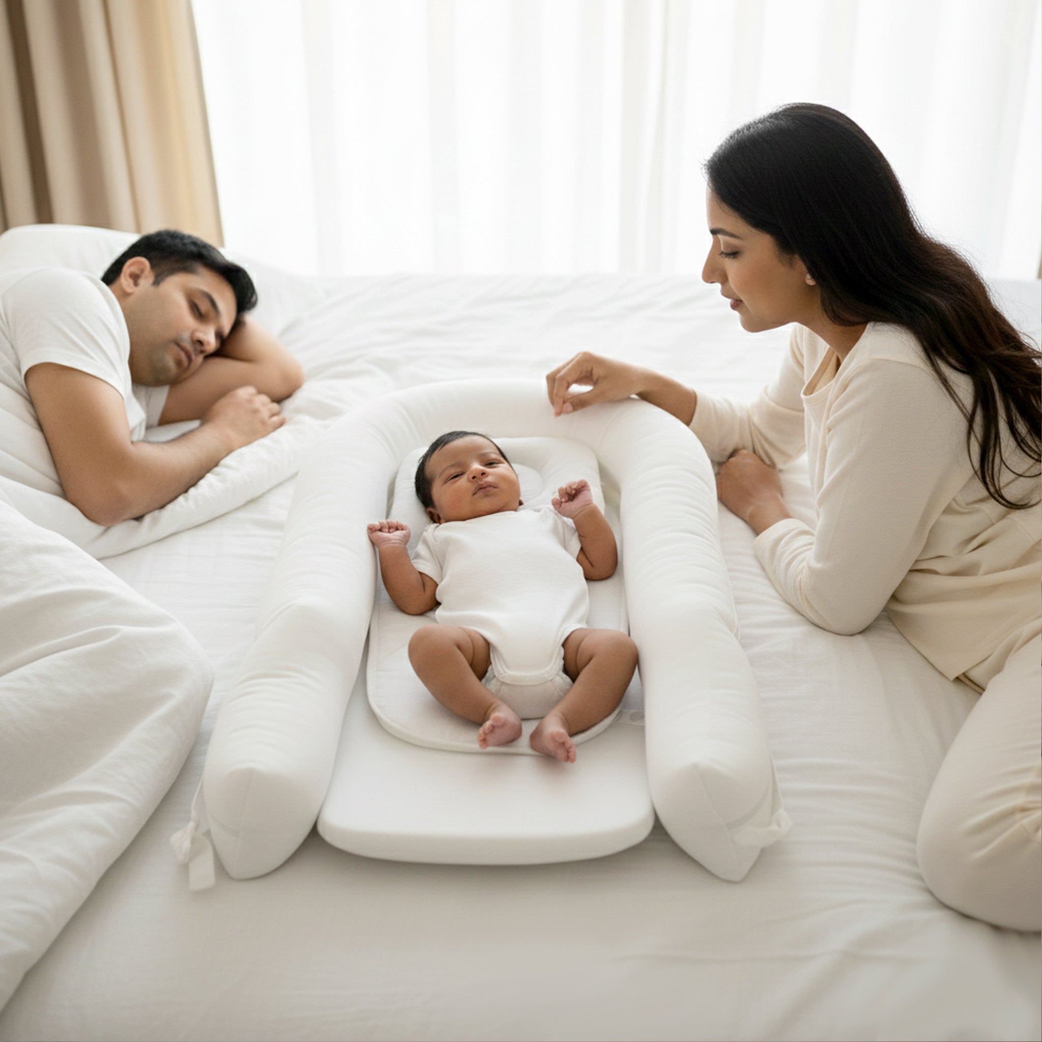 BABY NEST SET - CREAM NESTO PAD SET | TULO BABY