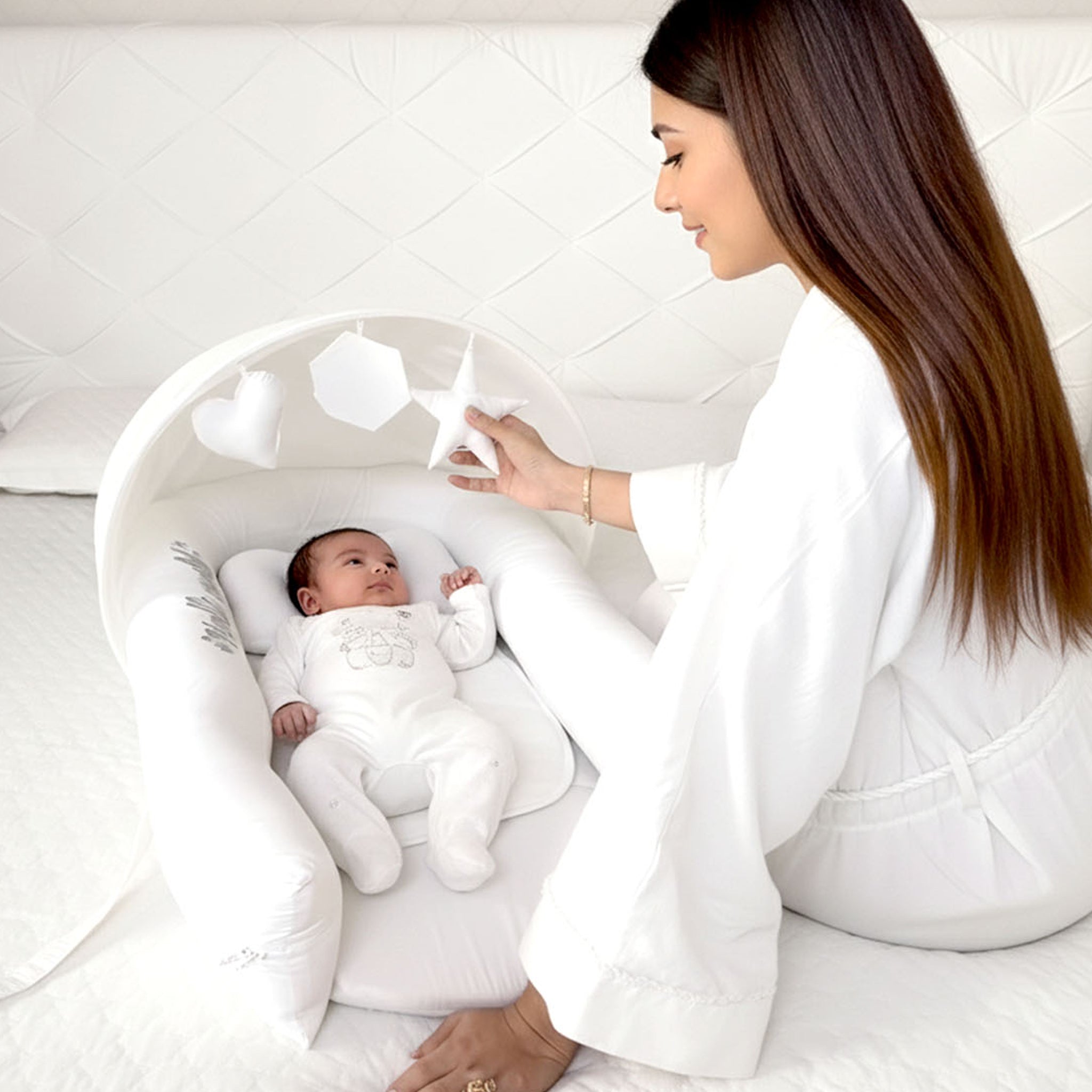 CREAM NESTO PAD CANOPY