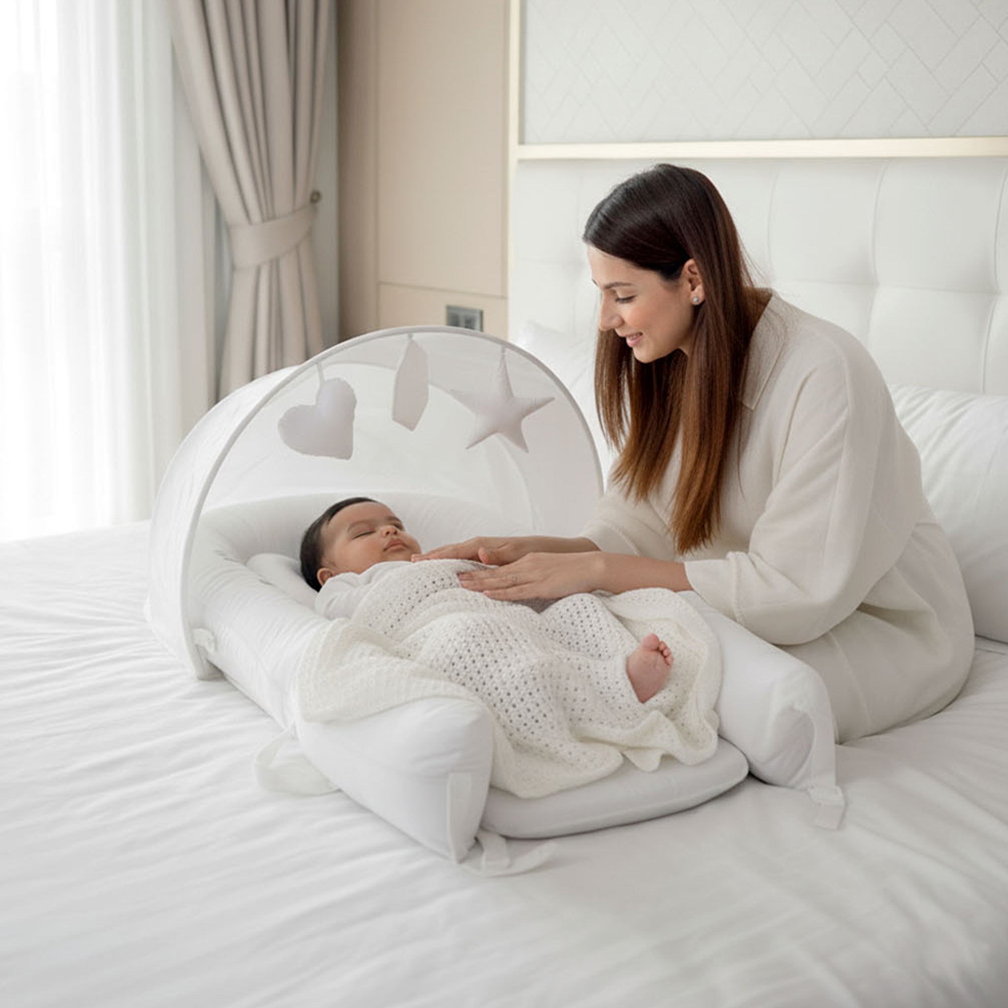 CREAM NESTO PAD CANOPY