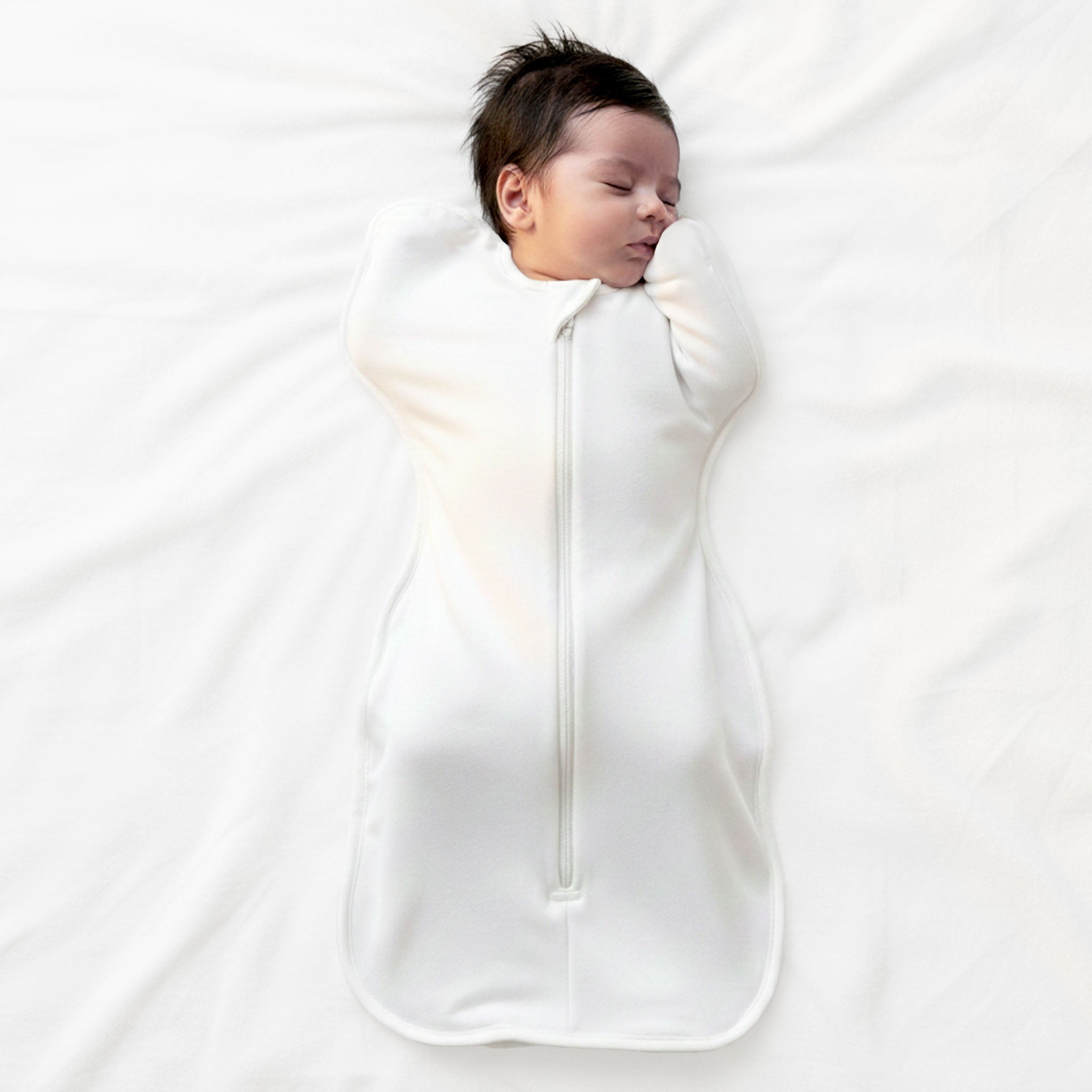 SLEEPING POD SWADDLE FOR BABIES (1.2 TOG) - CREAM | TULO BABY