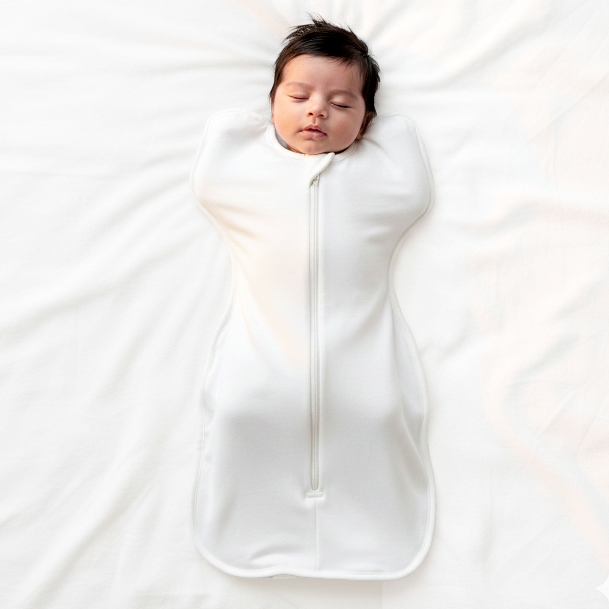 SLEEPING POD SWADDLE FOR BABIES (2.5 TOG) - CREAM | TULO BABY