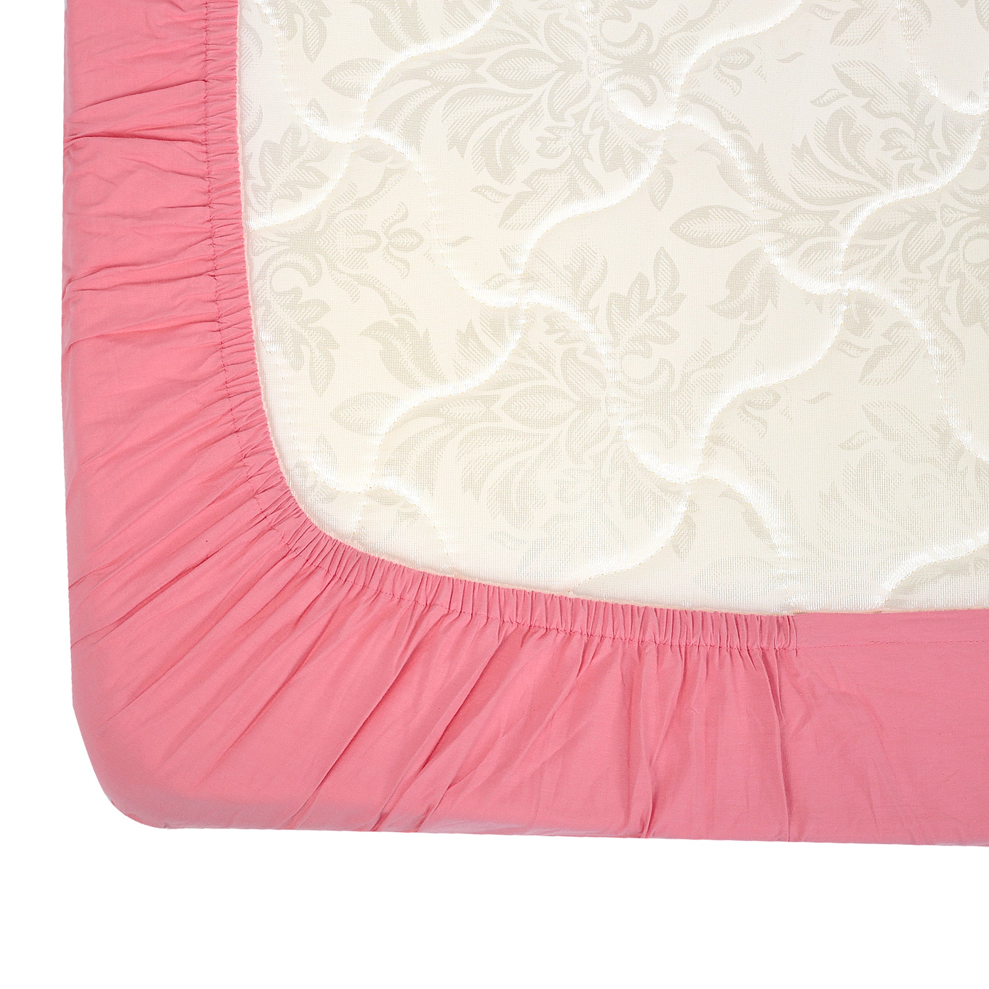 DESSERT ROSE FITTED CRIB SHEET (120cm x 60cm)