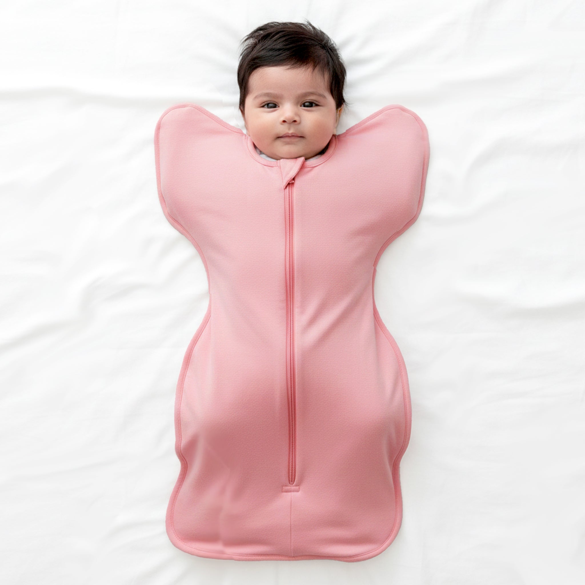 SLEEPING POD SWADDLE FOR BABIES (0.6 TOG) - DESSERT ROSE | TULO BABY