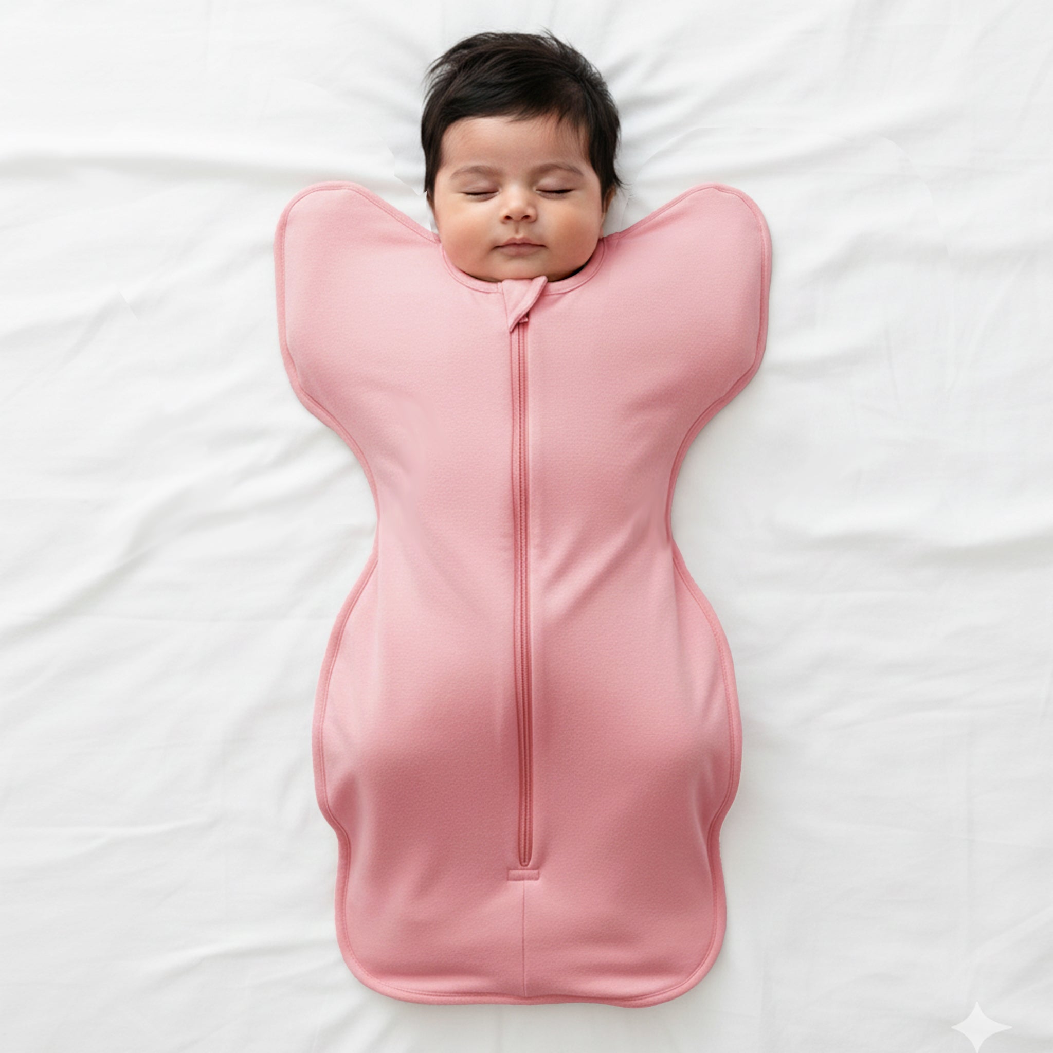 SLEEPING POD SWADDLE FOR BABIES (2.5 TOG) - DESSERT ROSE | TULO BABY