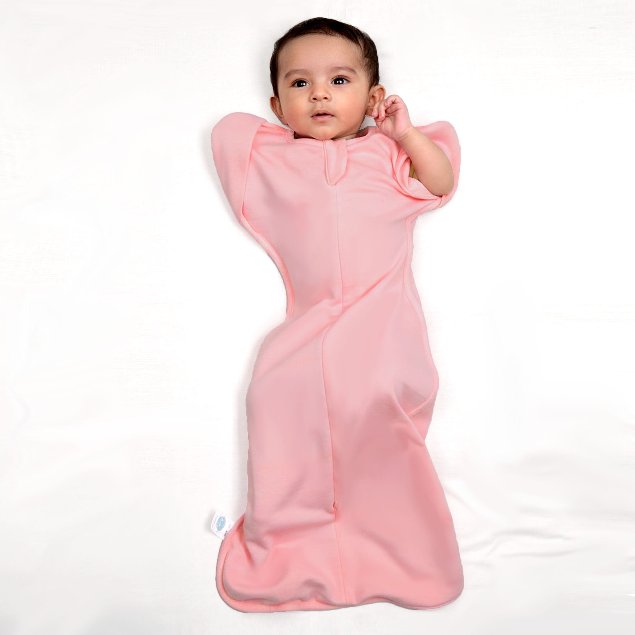 TRANSITIONAL POD SWADDLE FOR BABIES (1.2 TOG) - DESSERT ROSE | TULO BABY