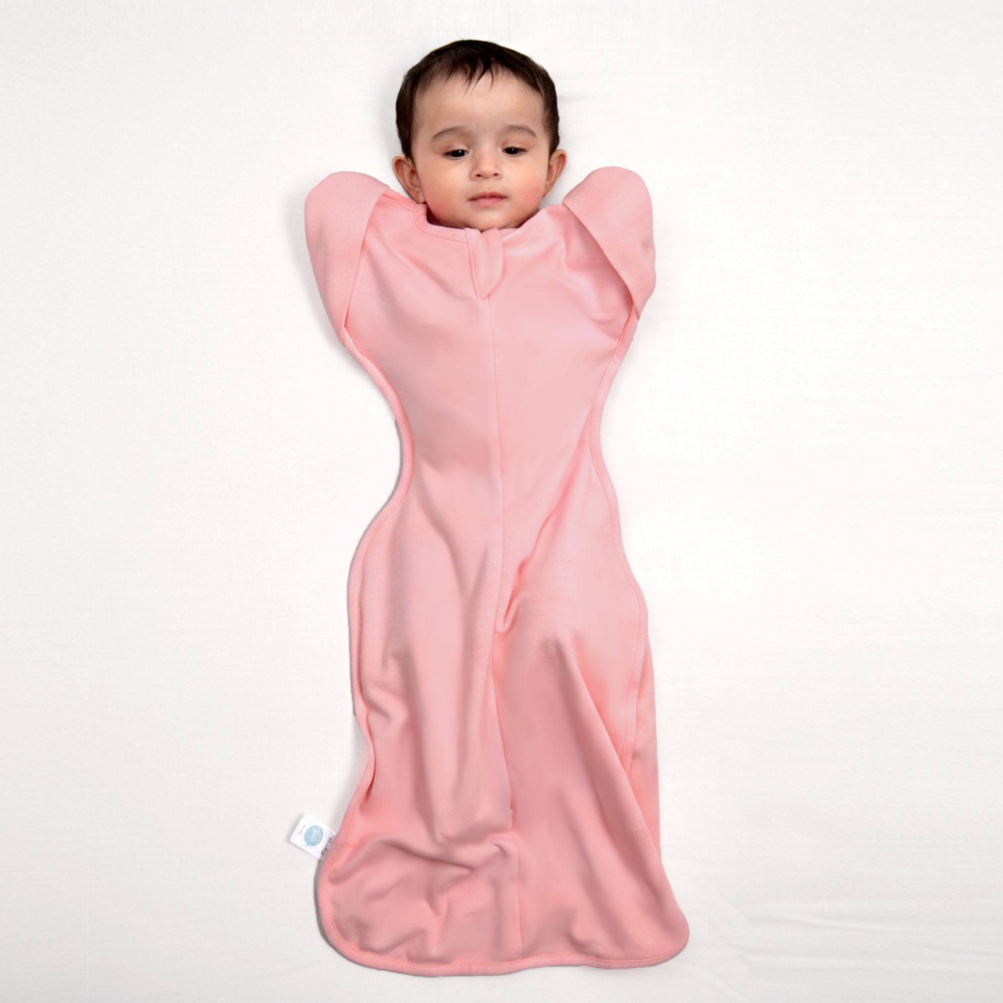 TRANSITIONAL POD SWADDLE FOR BABIES (2.5 TOG) - DESSERT ROSE | TULO BABY