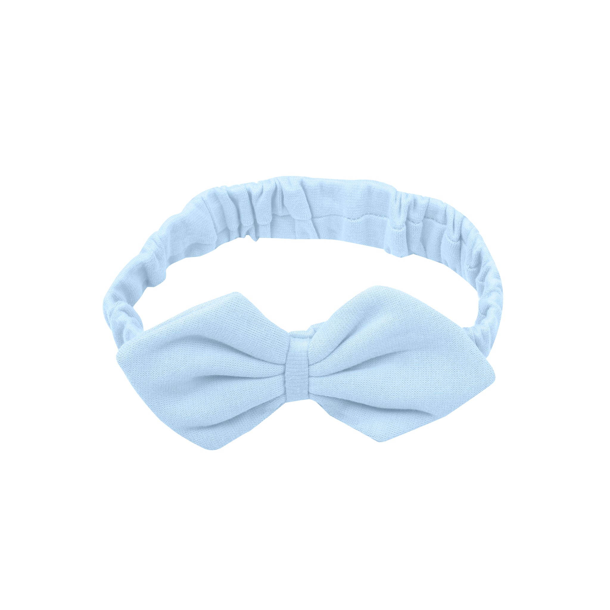 DUSK BLUE BOW HEADBAND