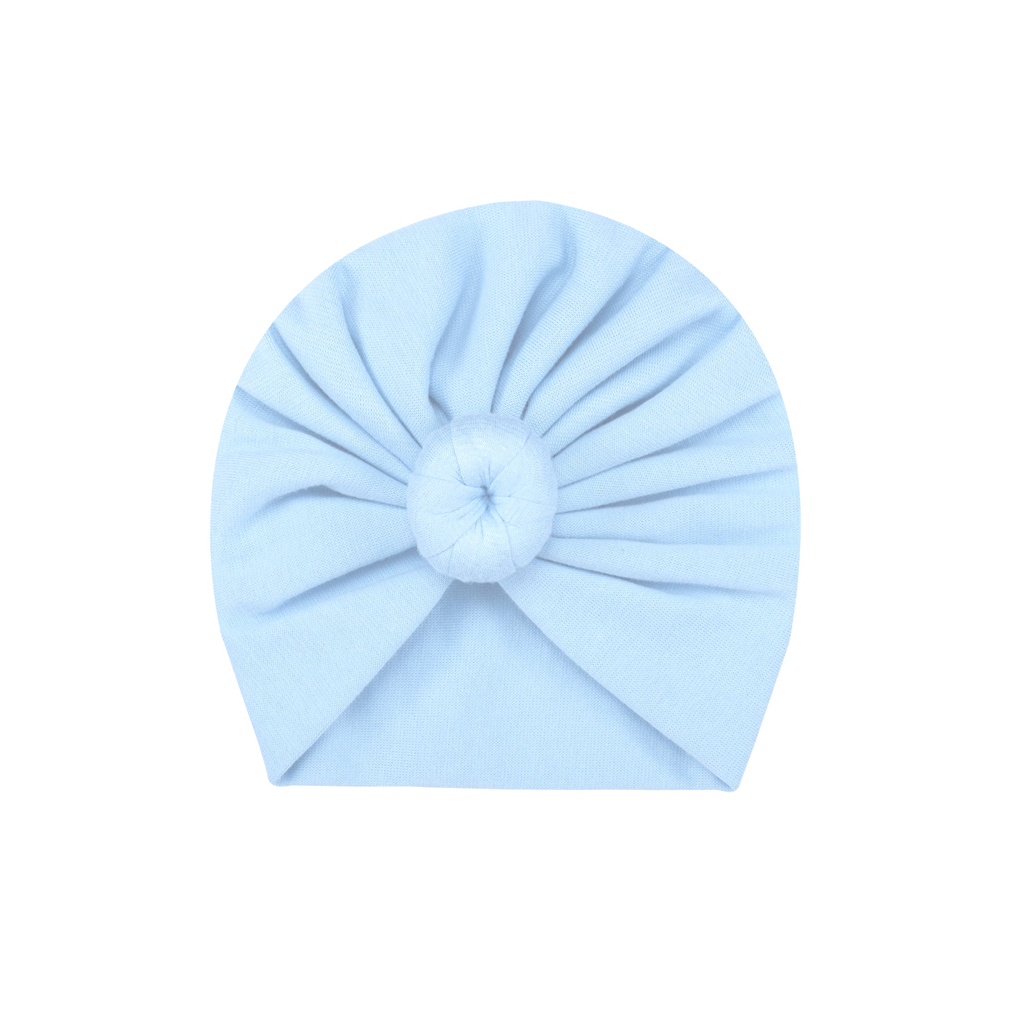 DUSK BLUE KNOTTED TURBAN