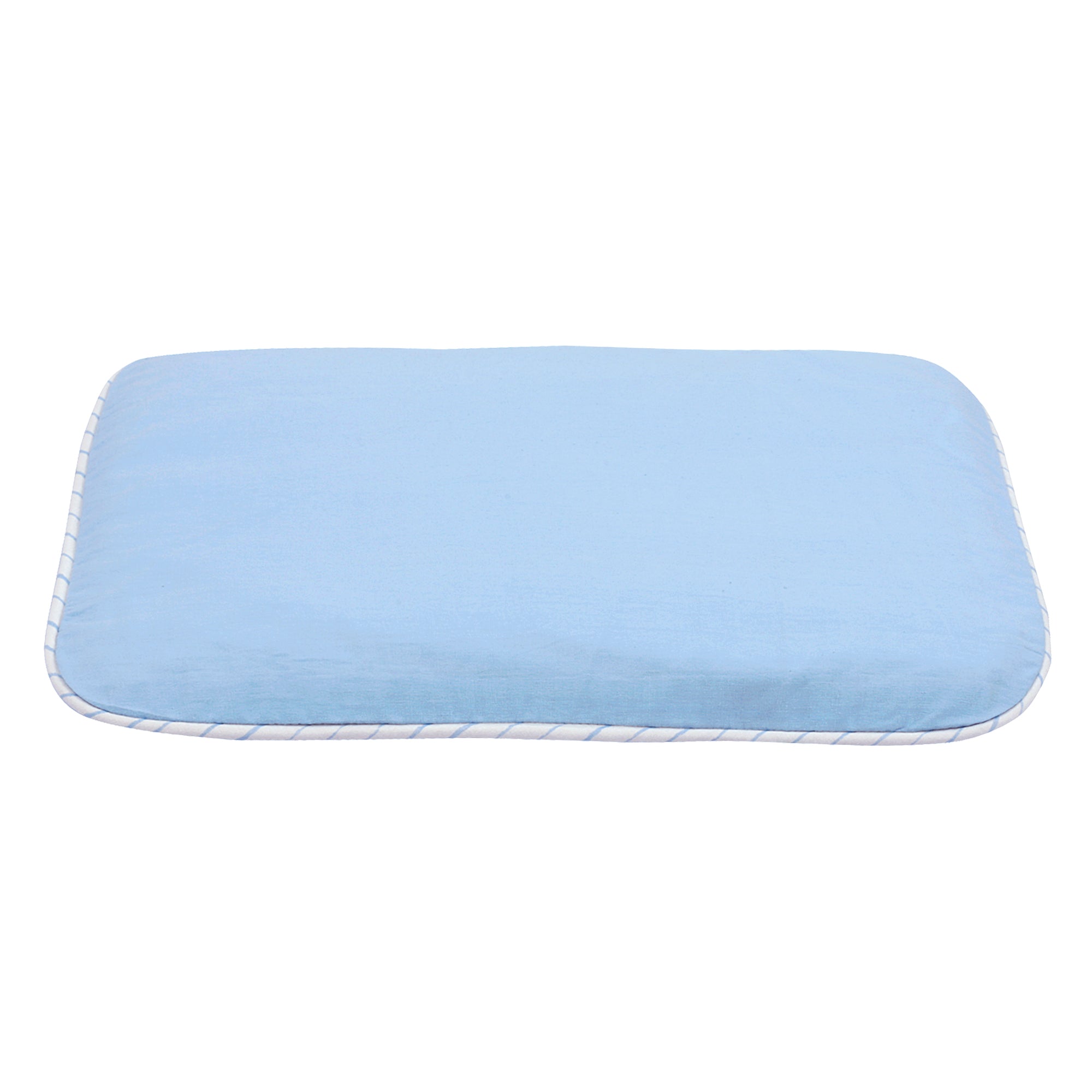 DUSK BLUE MUSTARD PILLOW COVER AND FILLER SET