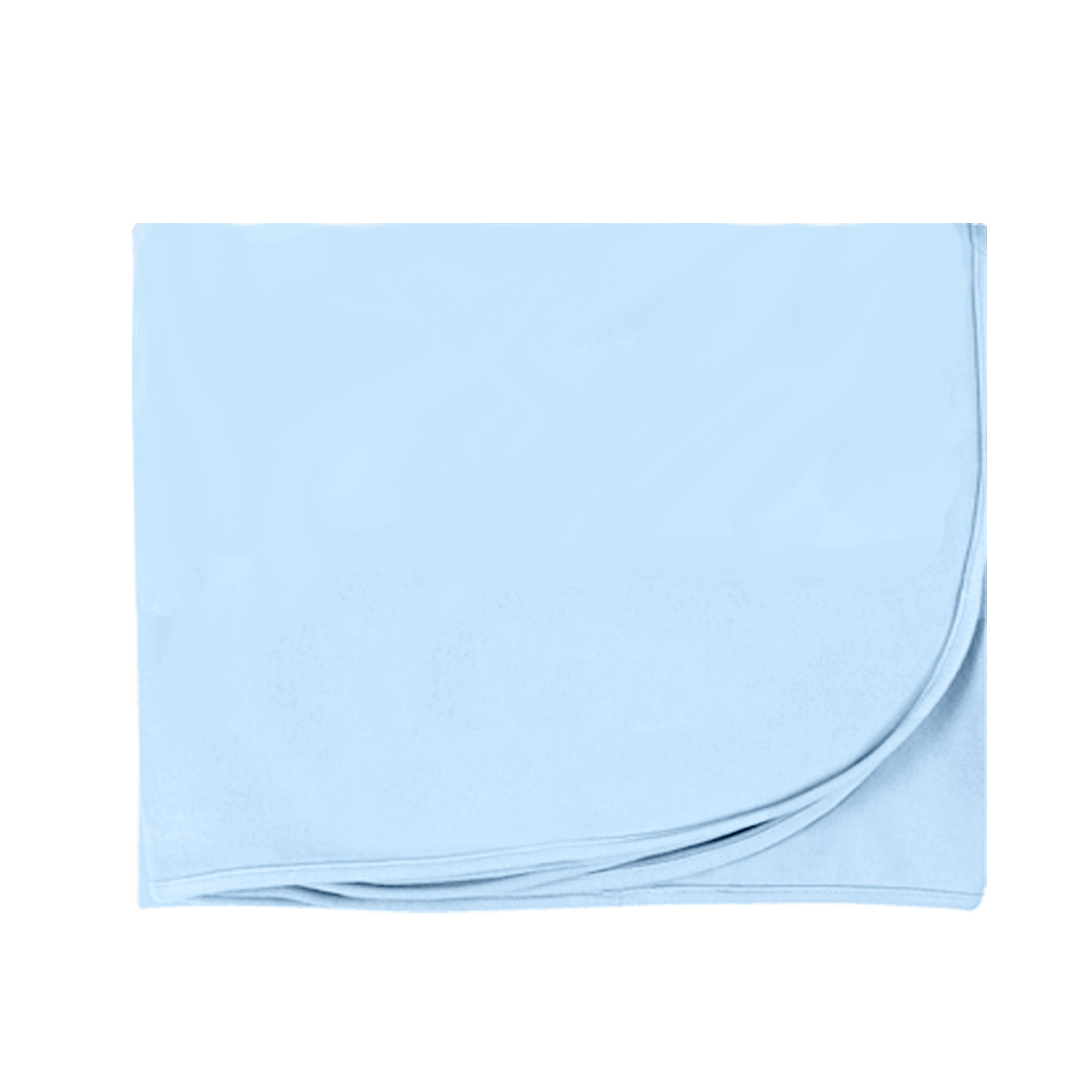 DUSK BLUE STRETCHY JERSEY SWADDLE BLANKET