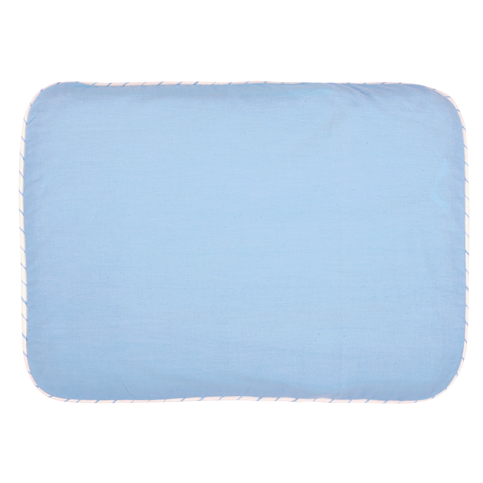 DUSK BLUE MUSTARD PILLOW COVER AND FILLER SET