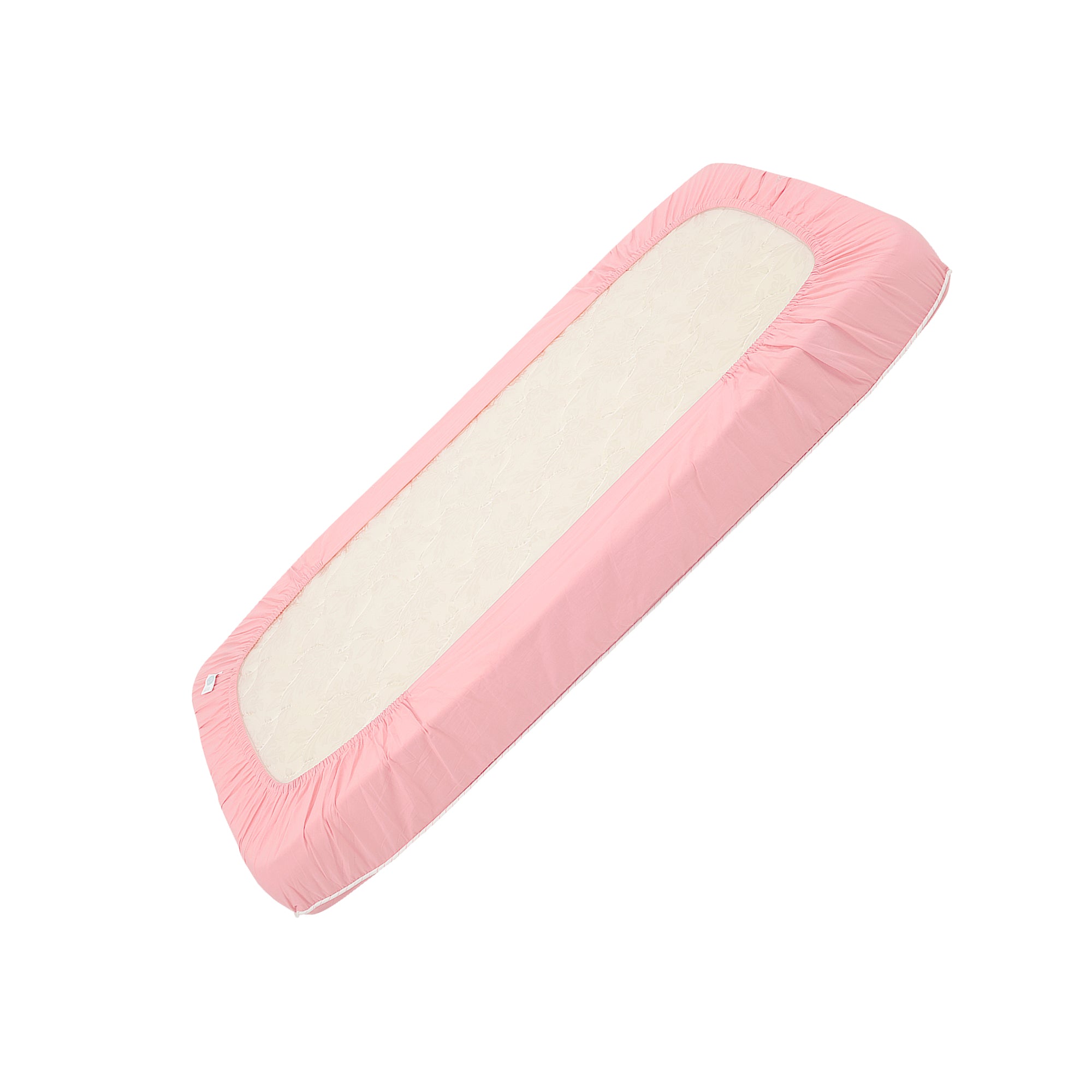 DUSK ROSE FITTED CRIB SHEET