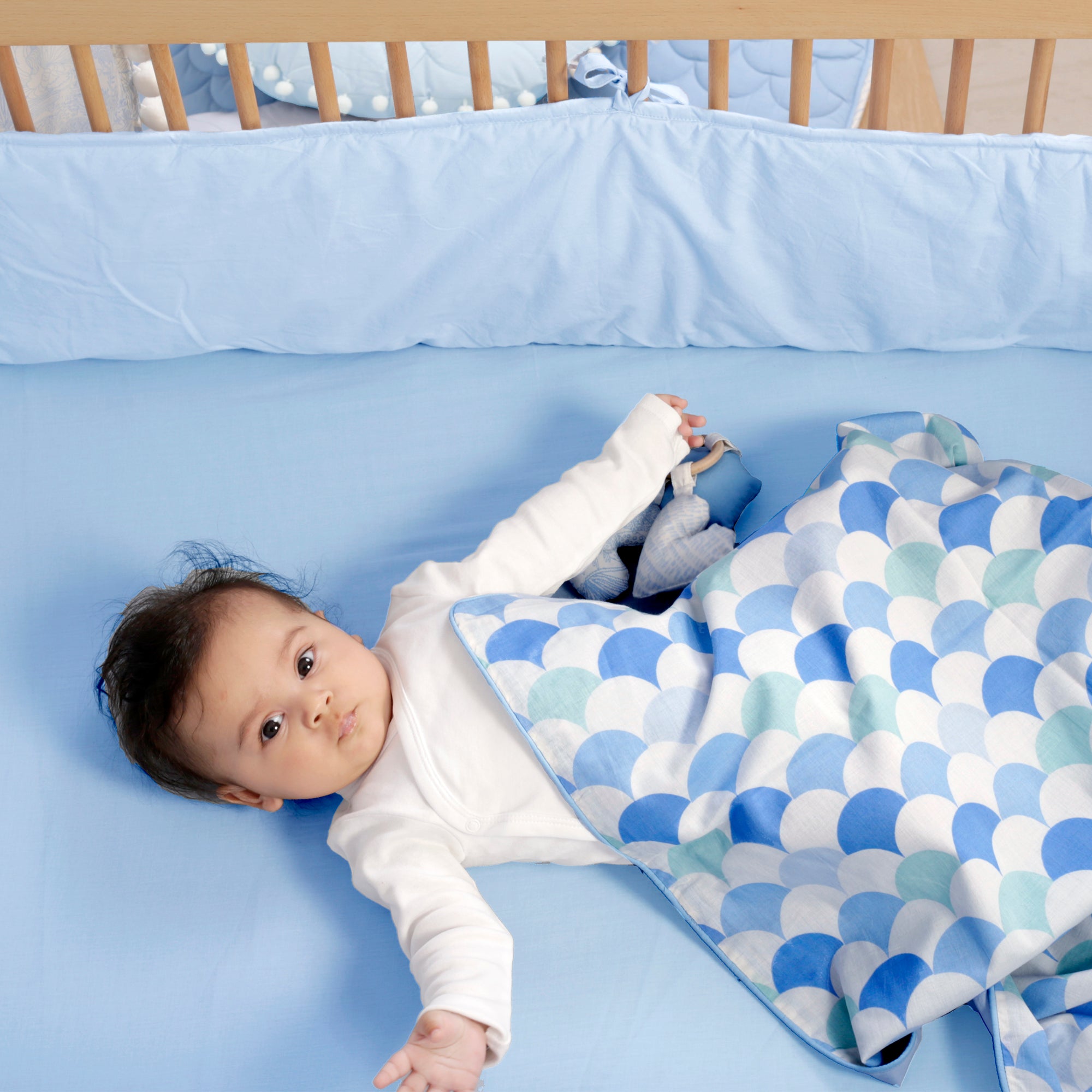 DUSK BLUE BEDDING SET