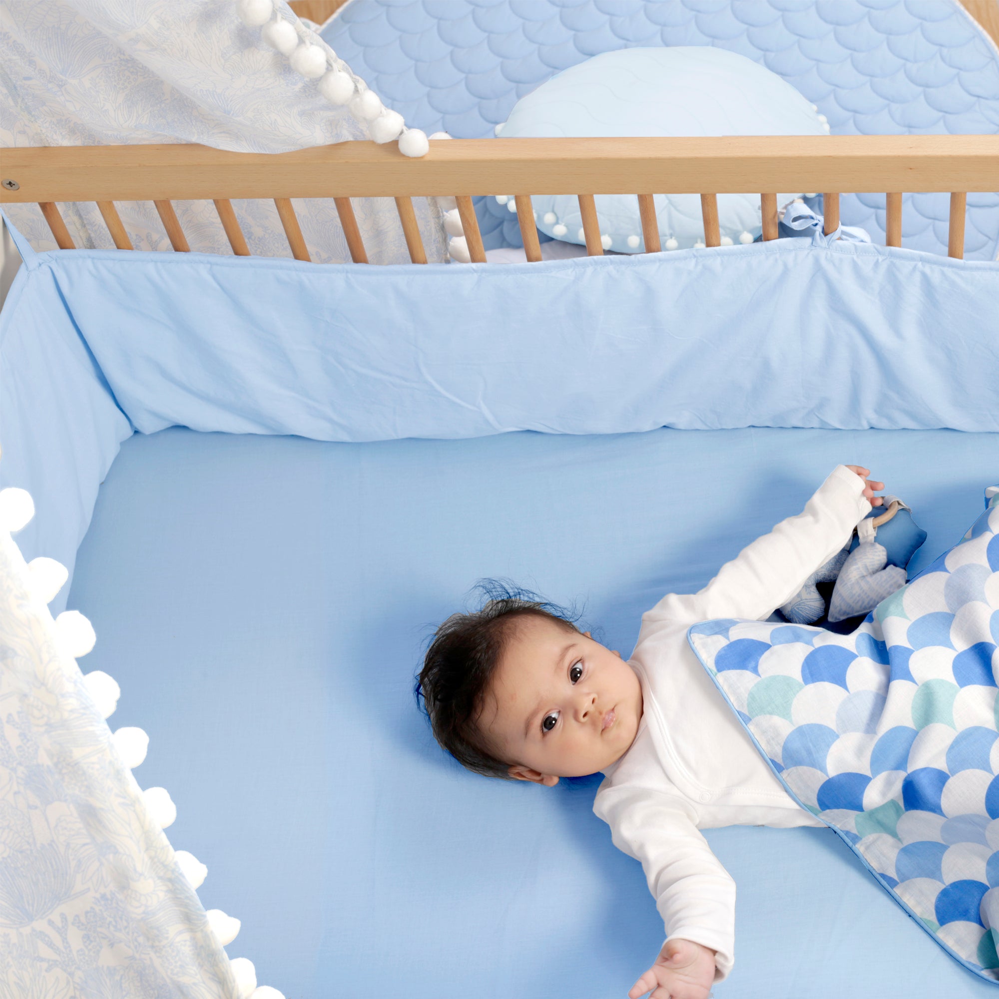 DUSK BLUE BEDDING SET