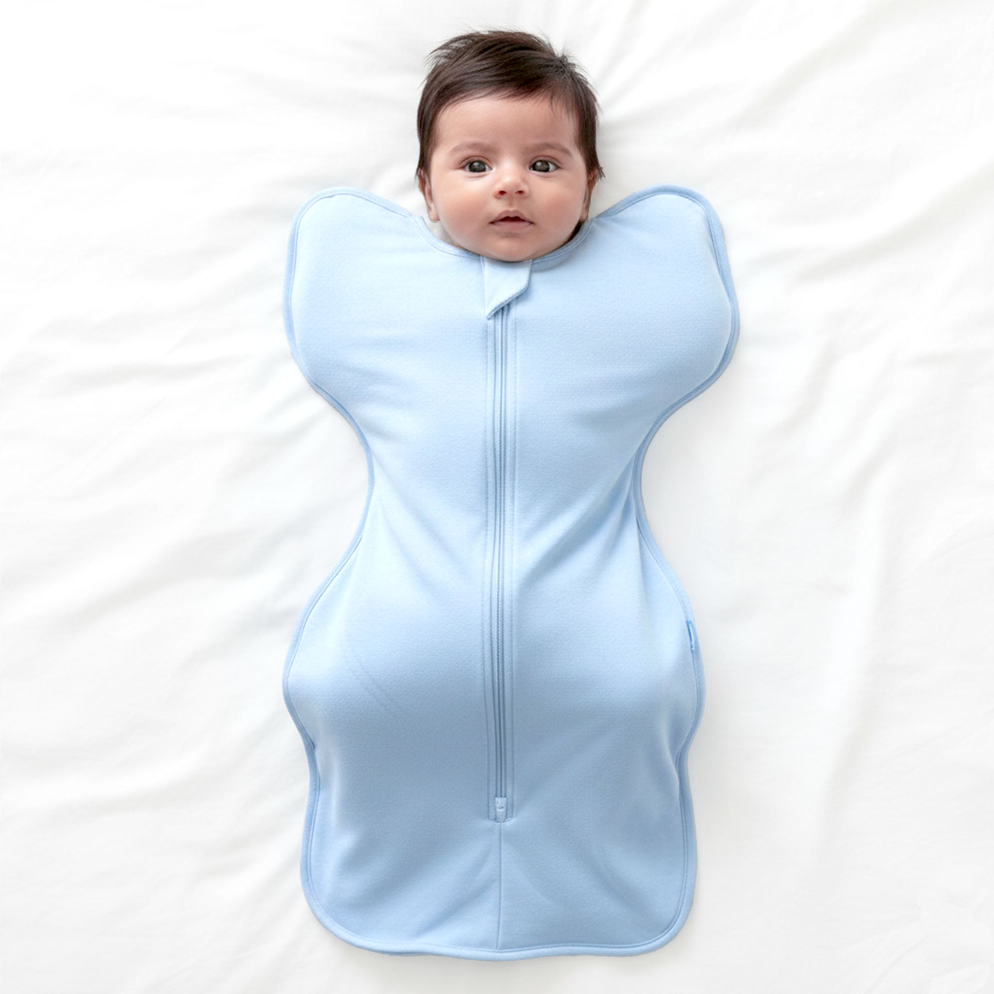 SLEEPING POD SWADDLE FOR BABIES (0.6 TOG) - DUSK BLUE | TULO BABY