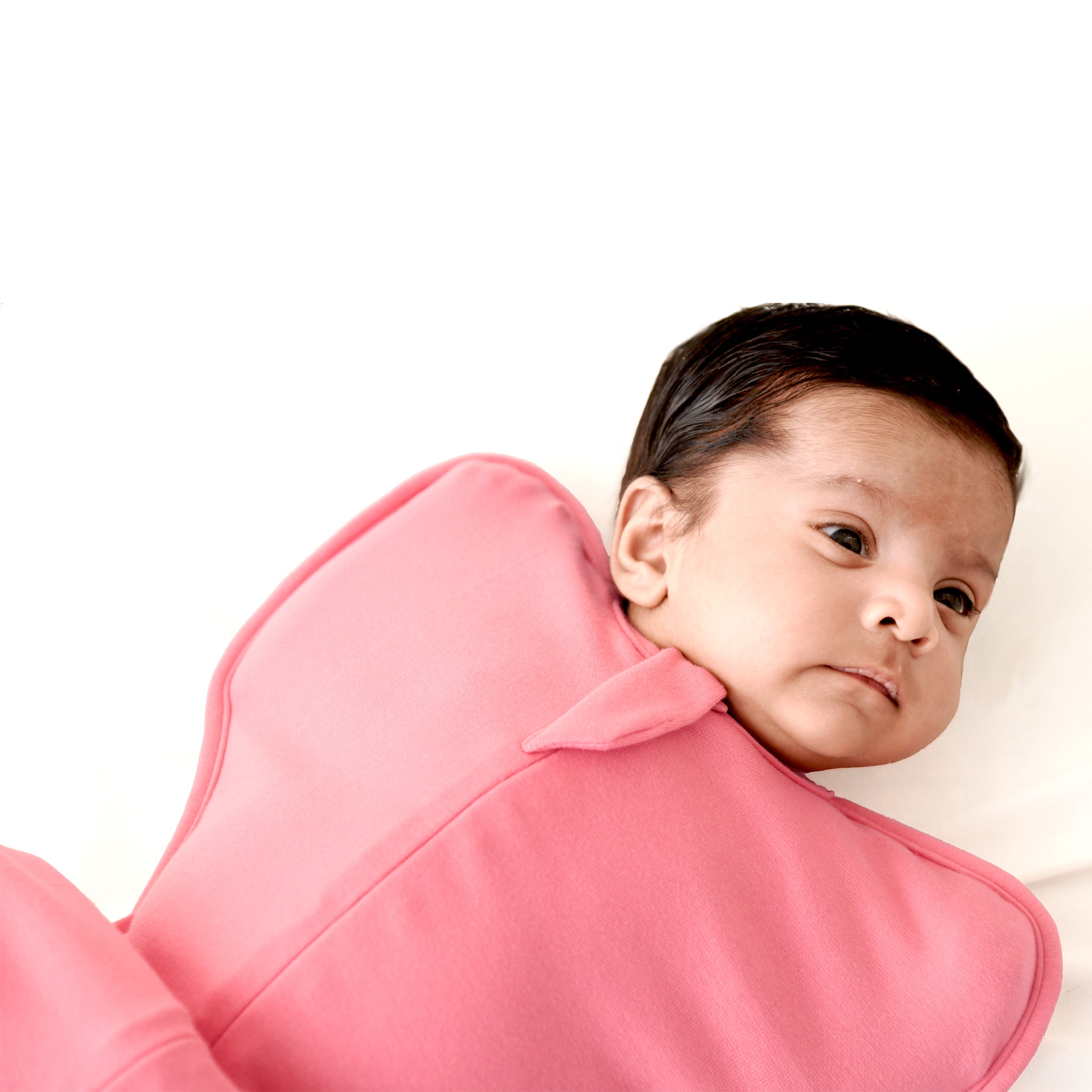 SLEEPING POD SWADDLE FOR BABIES (0.6 TOG) - DESSERT ROSE | TULO BABY