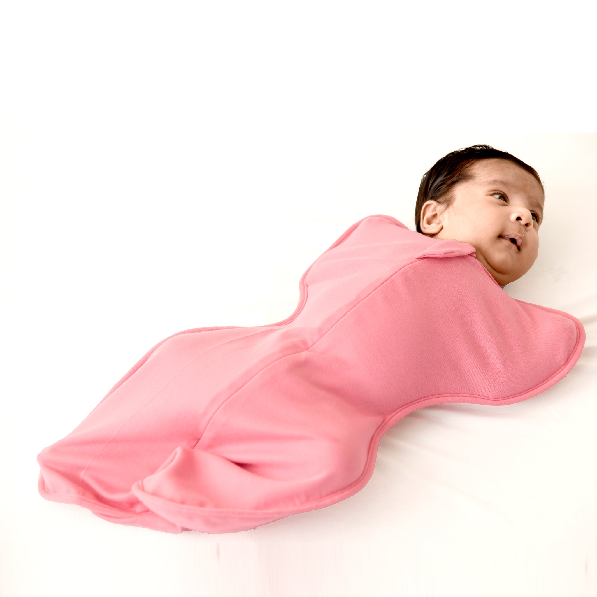SLEEPING POD SWADDLE FOR BABIES (0.6 TOG) - DESSERT ROSE | TULO BABY