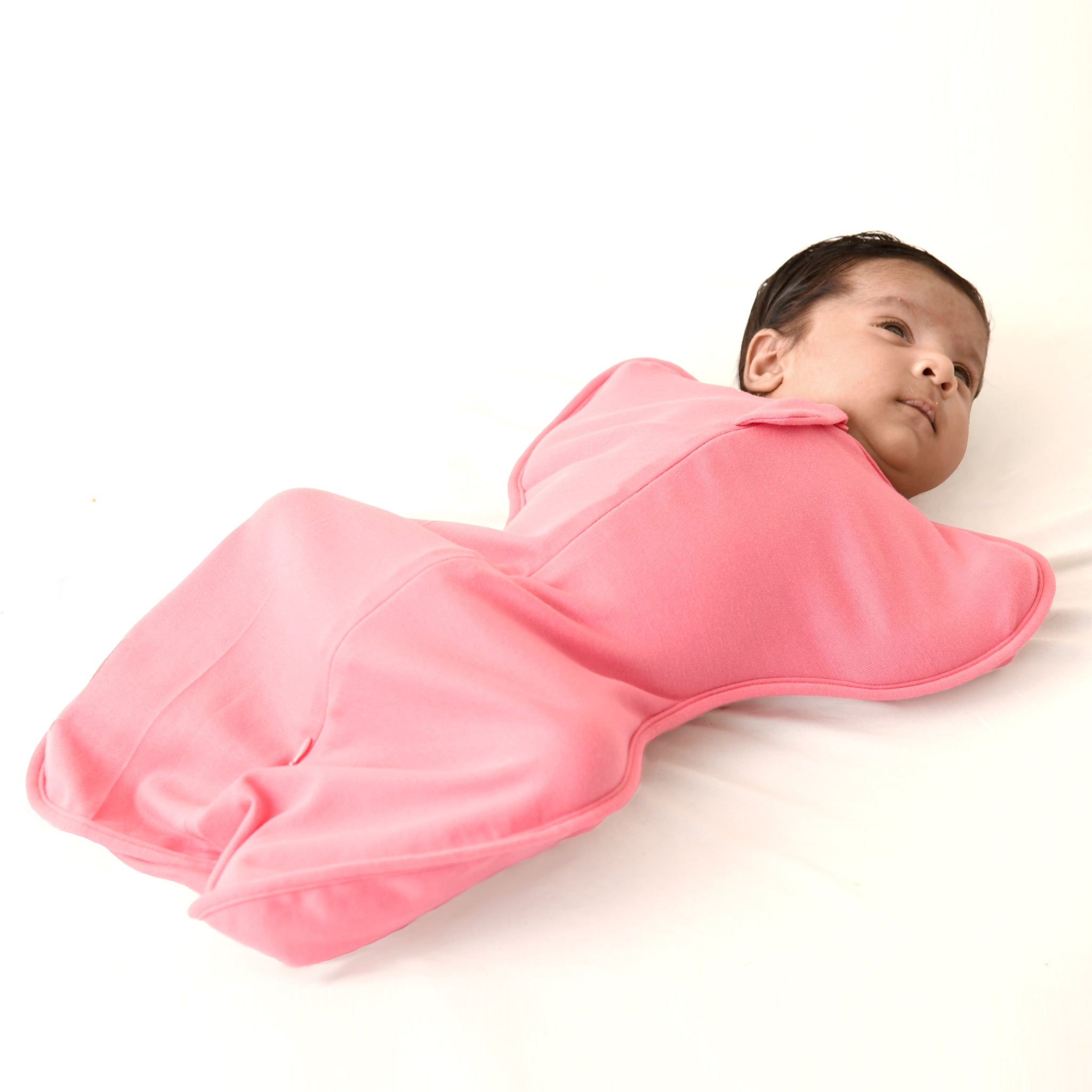 SLEEPING POD SWADDLE FOR BABIES (0.6 TOG) - DESSERT ROSE | TULO BABY