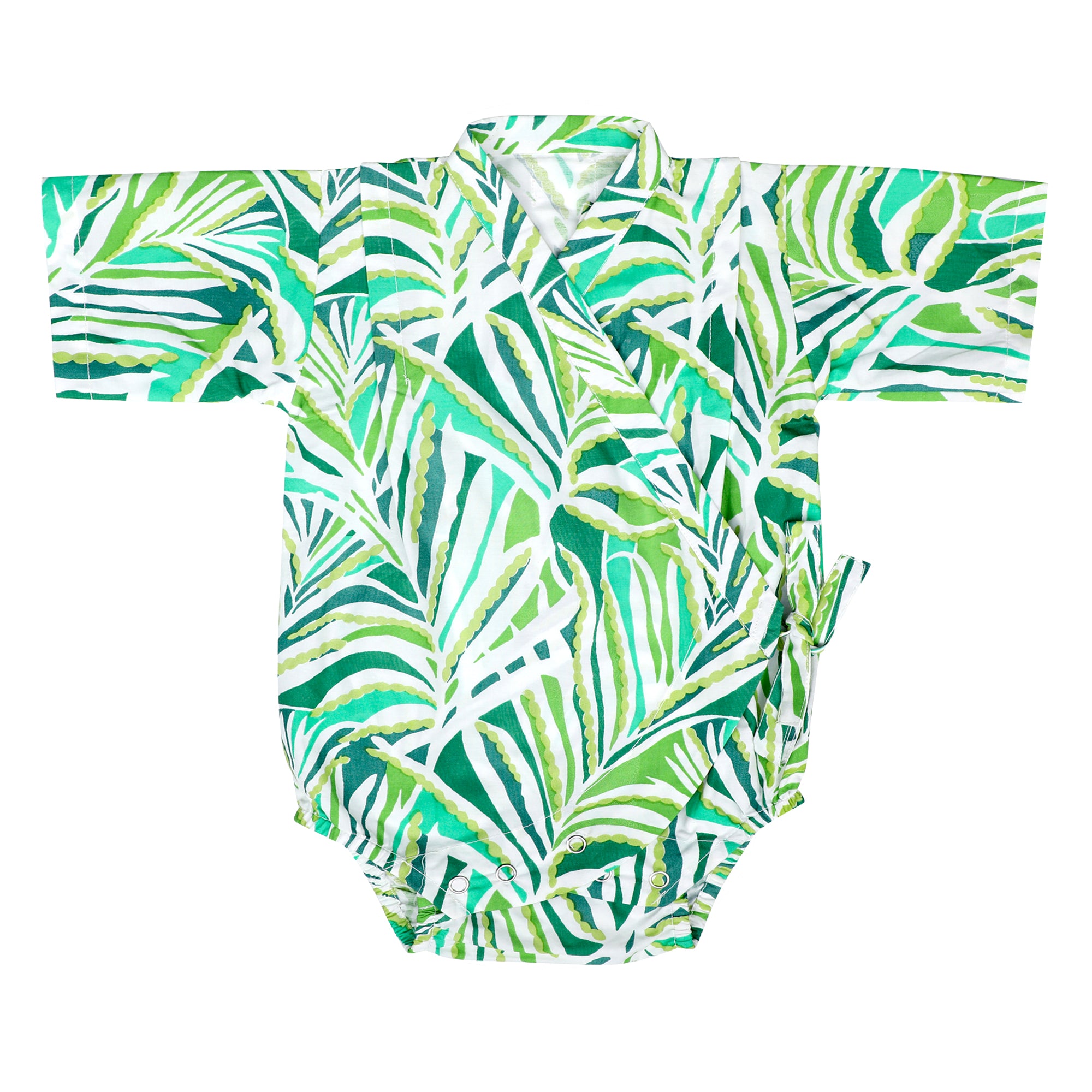 FOLIAGE KIMONO ONESIE