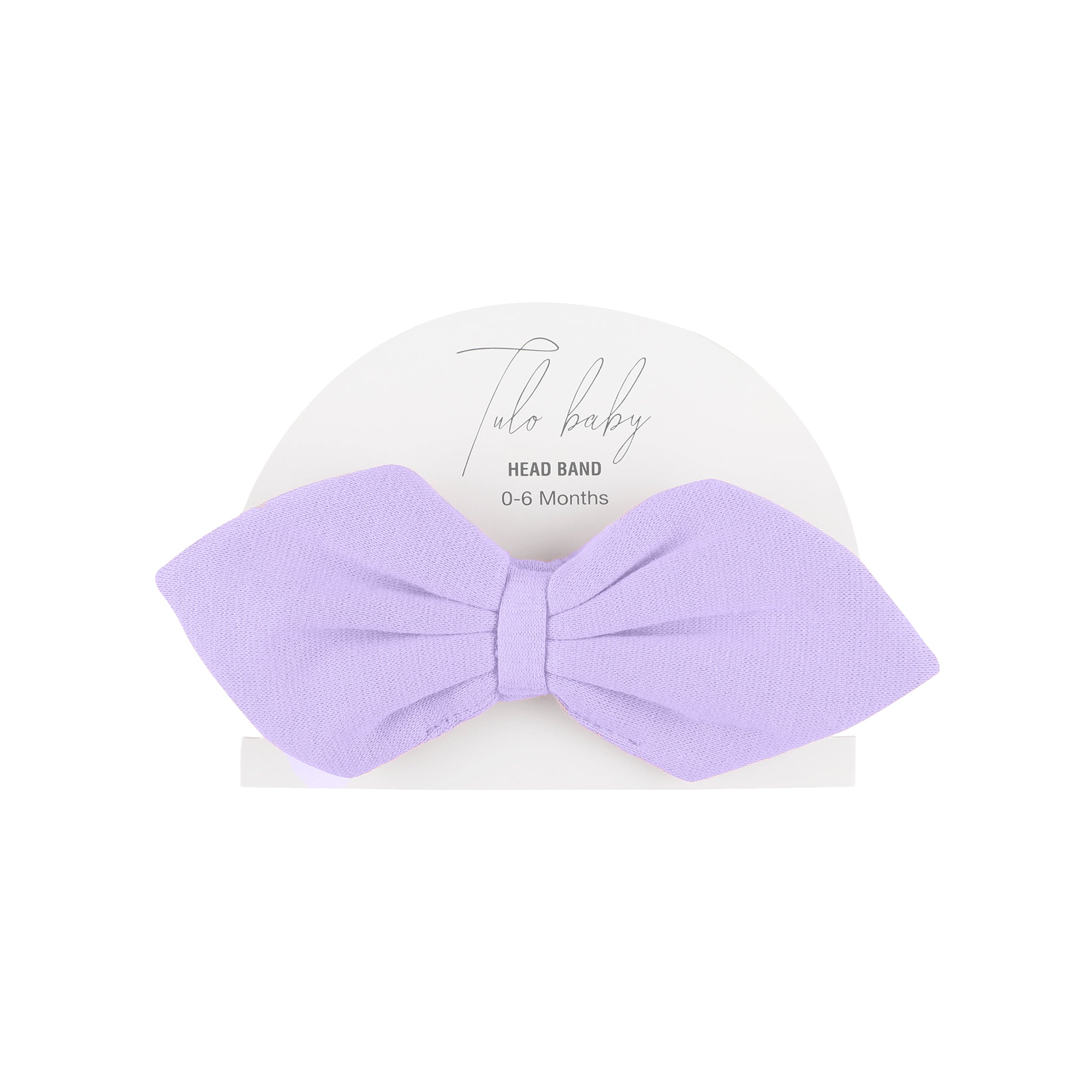 LILAC BOW HEADBAND