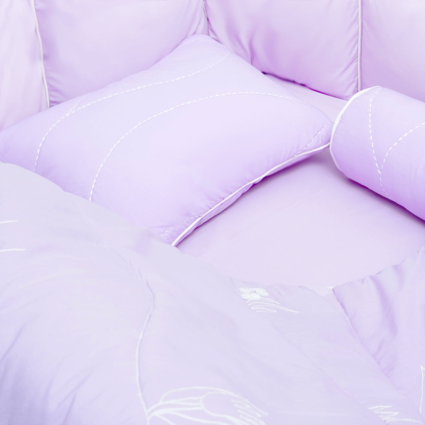 TULO BABY BEDDING SET – LILAC GARDEN