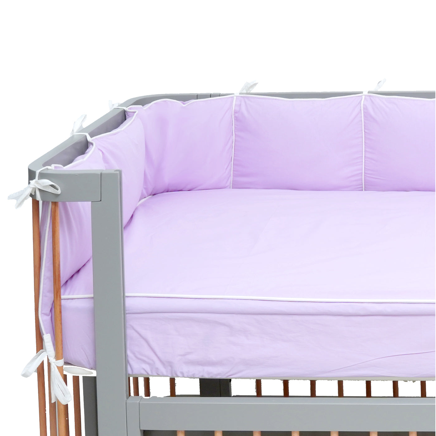 TULO BABY FITTED CRIB SHEET – LILAC