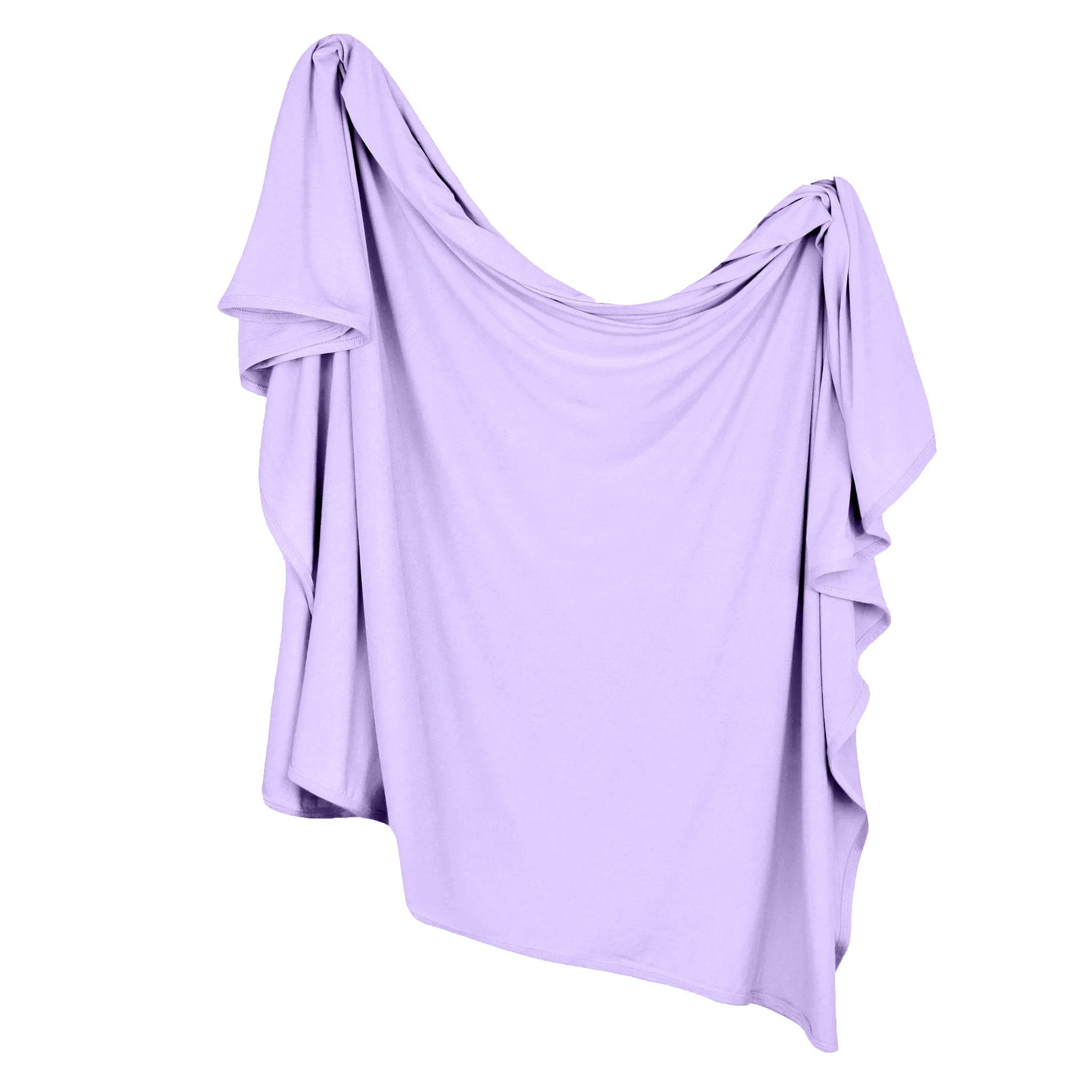 LILAC STRETCHY JERSEY SWADDLE BLANKET