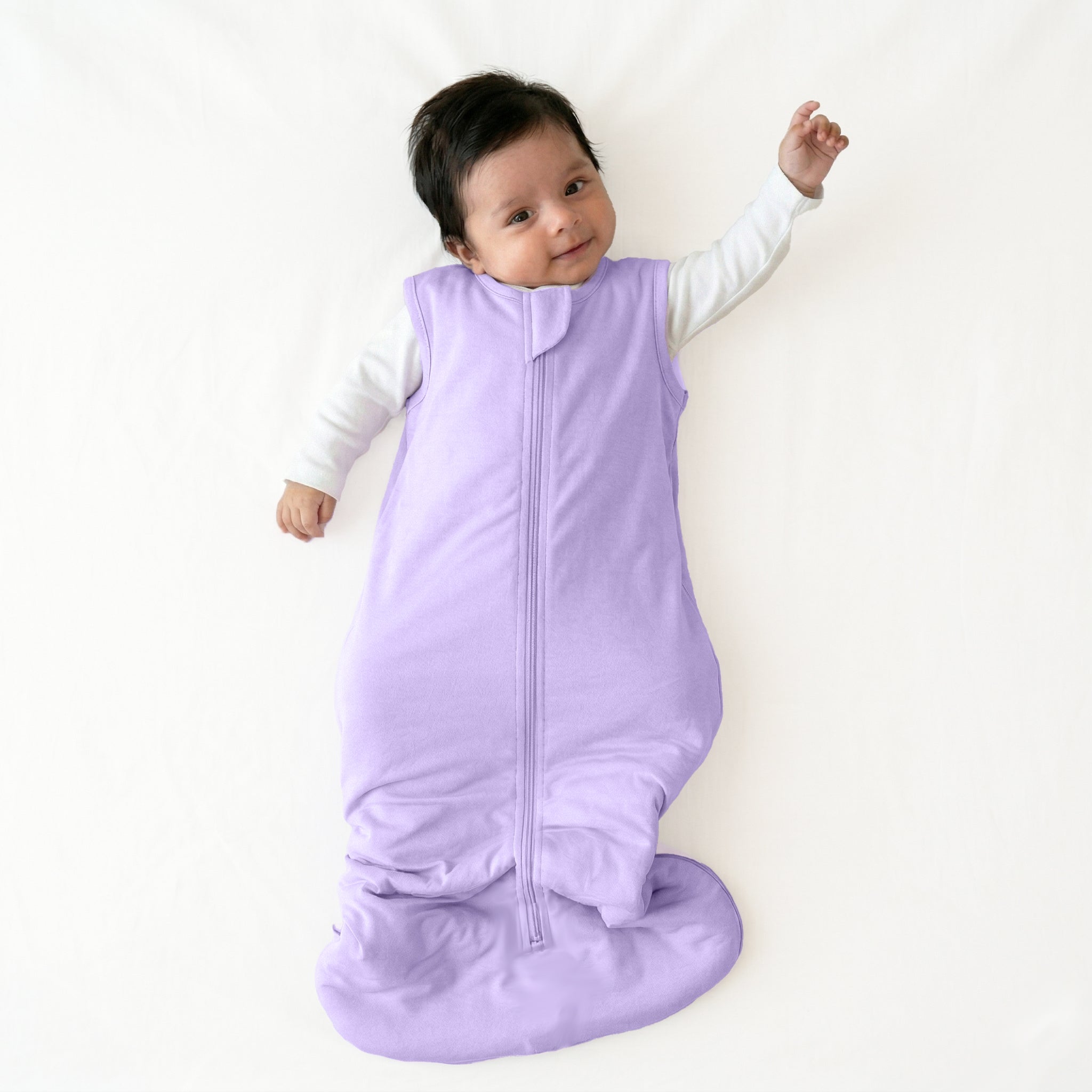 BABY SLEEPING BAG (1.2 TOG) - LILAC | TULO BABY