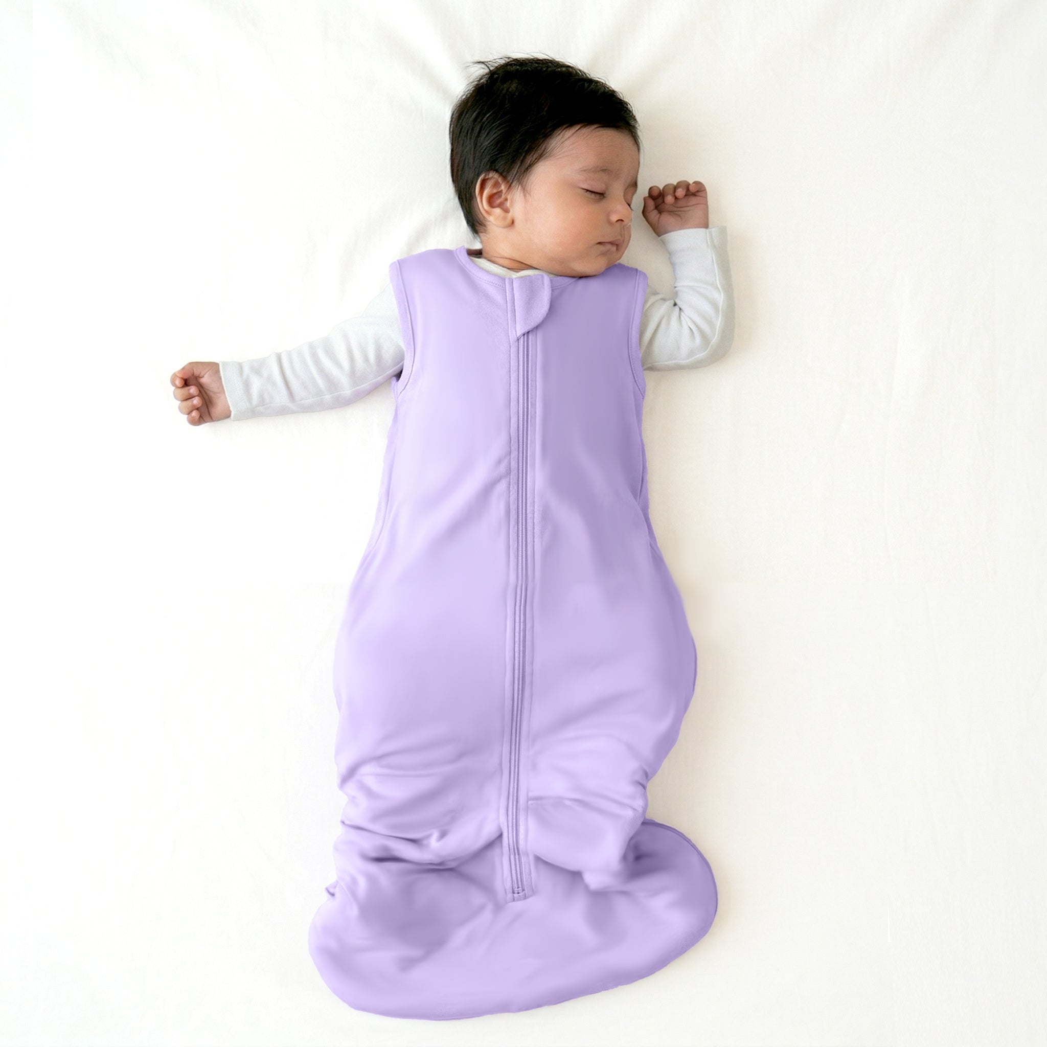 BABY SLEEPING BAG (1.2 TOG) - LILAC | TULO BABY
