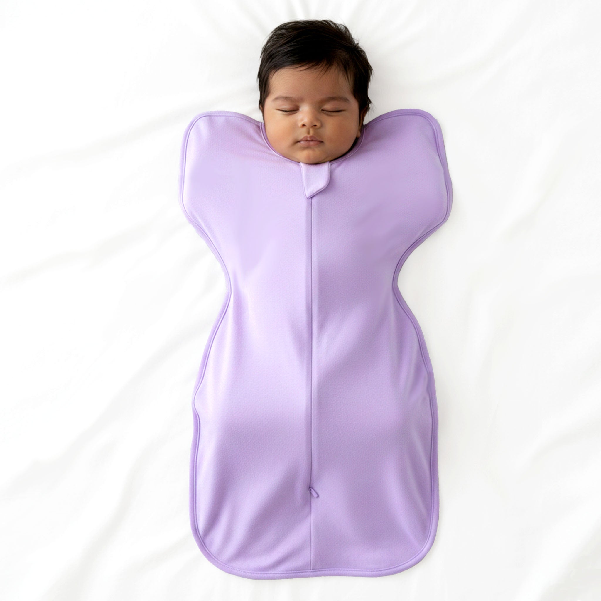 SLEEPING POD SWADDLE FOR BABIES (0.6 TOG) - LILAC | TULO BABY