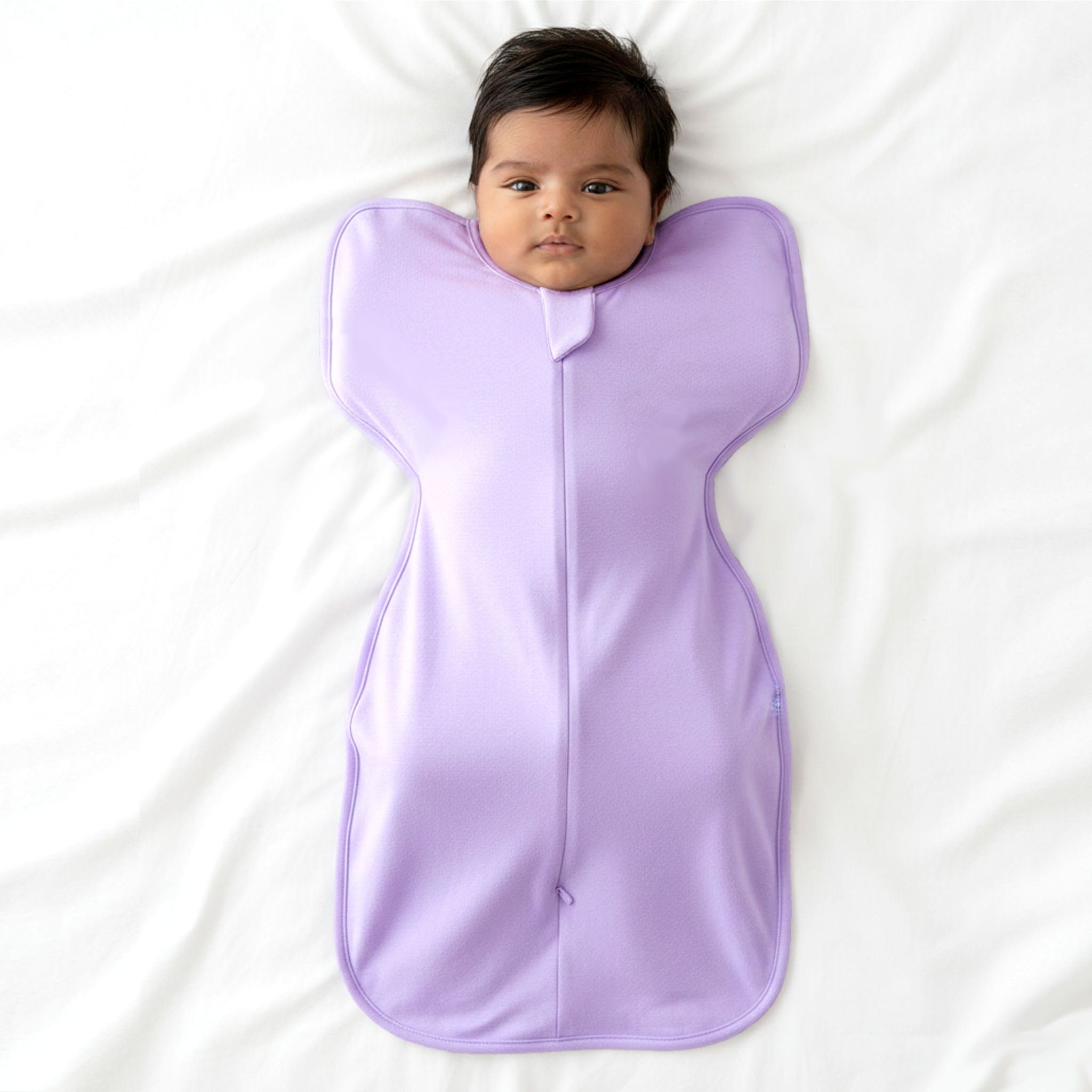 SLEEPING POD SWADDLE FOR BABIES (1.2 TOG) - LILAC | TULO BABY