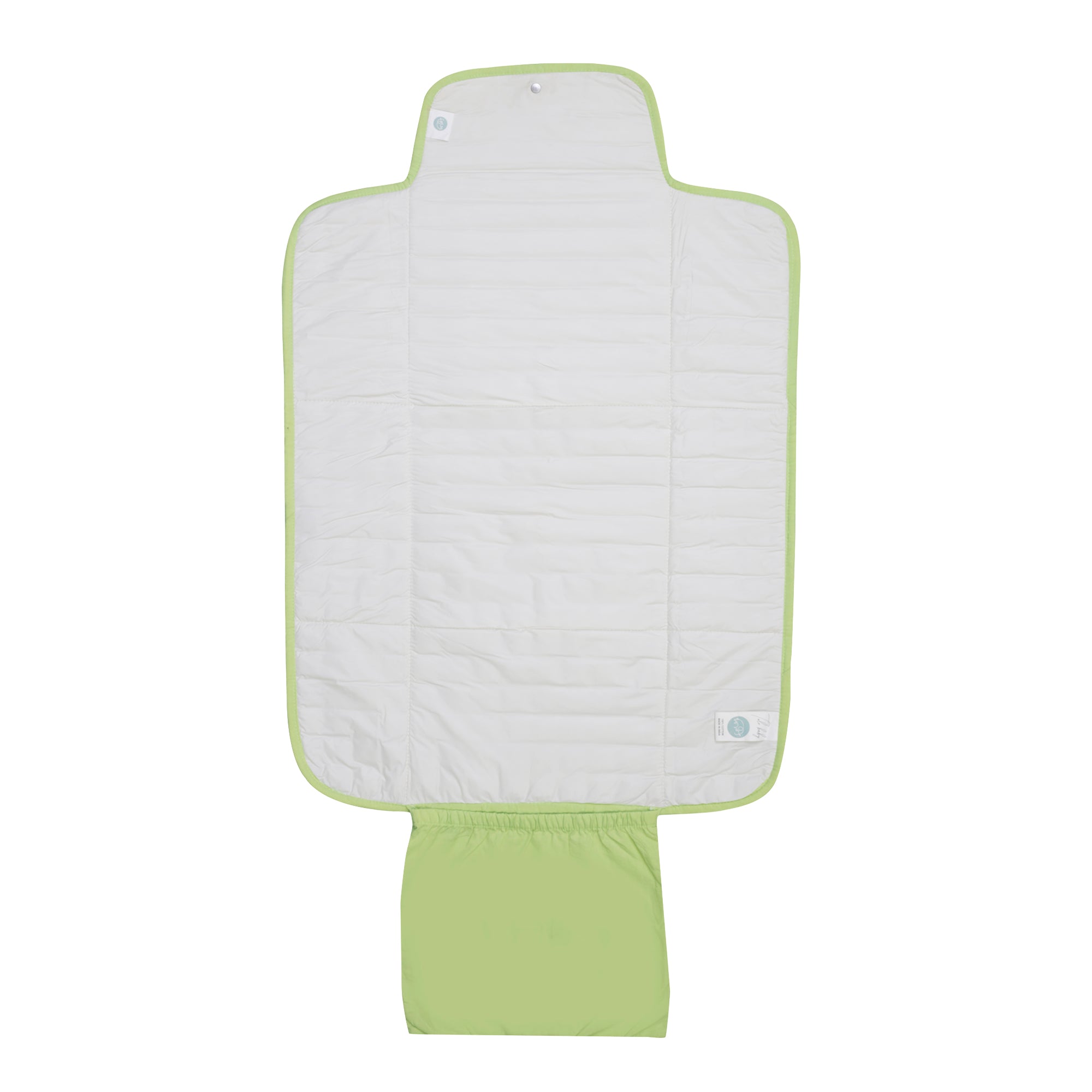 MELLOW GREEN SCALLOP CHANGING BAG